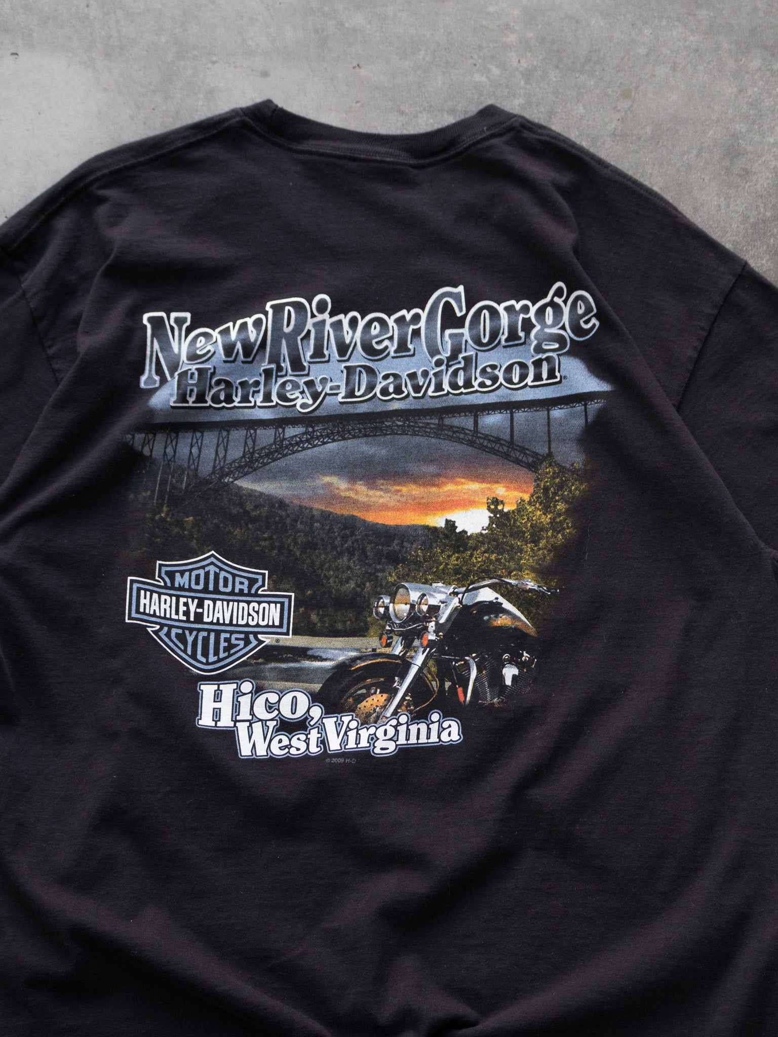 Vintage Harley-Davidson West Virginia Tee (XL)