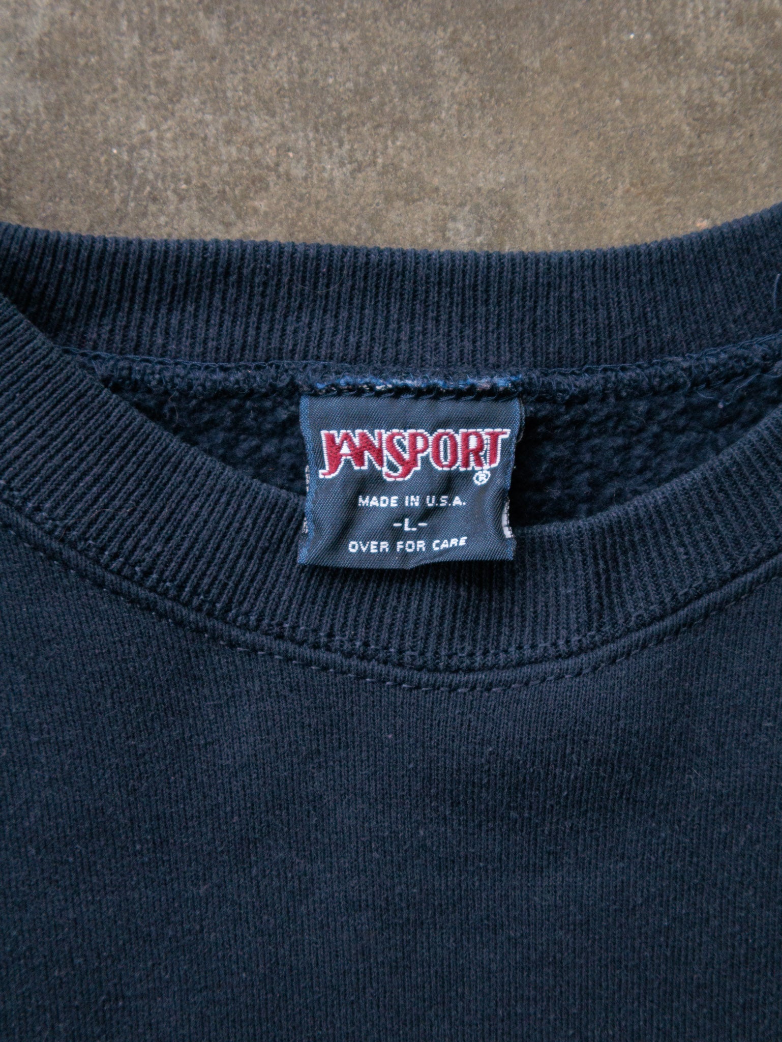 Vintage 90s Navy Jansport Michigan Sweatshirt (L)