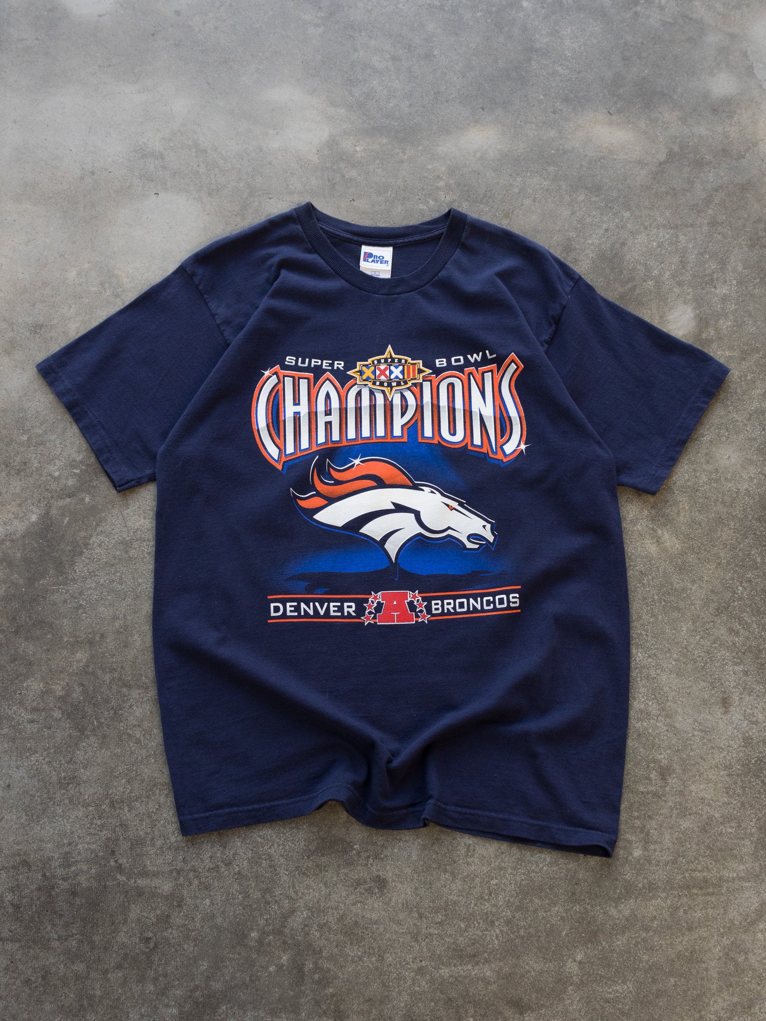 Vintage 1998 Denver Broncos Super Bowl Champs Tee (L)