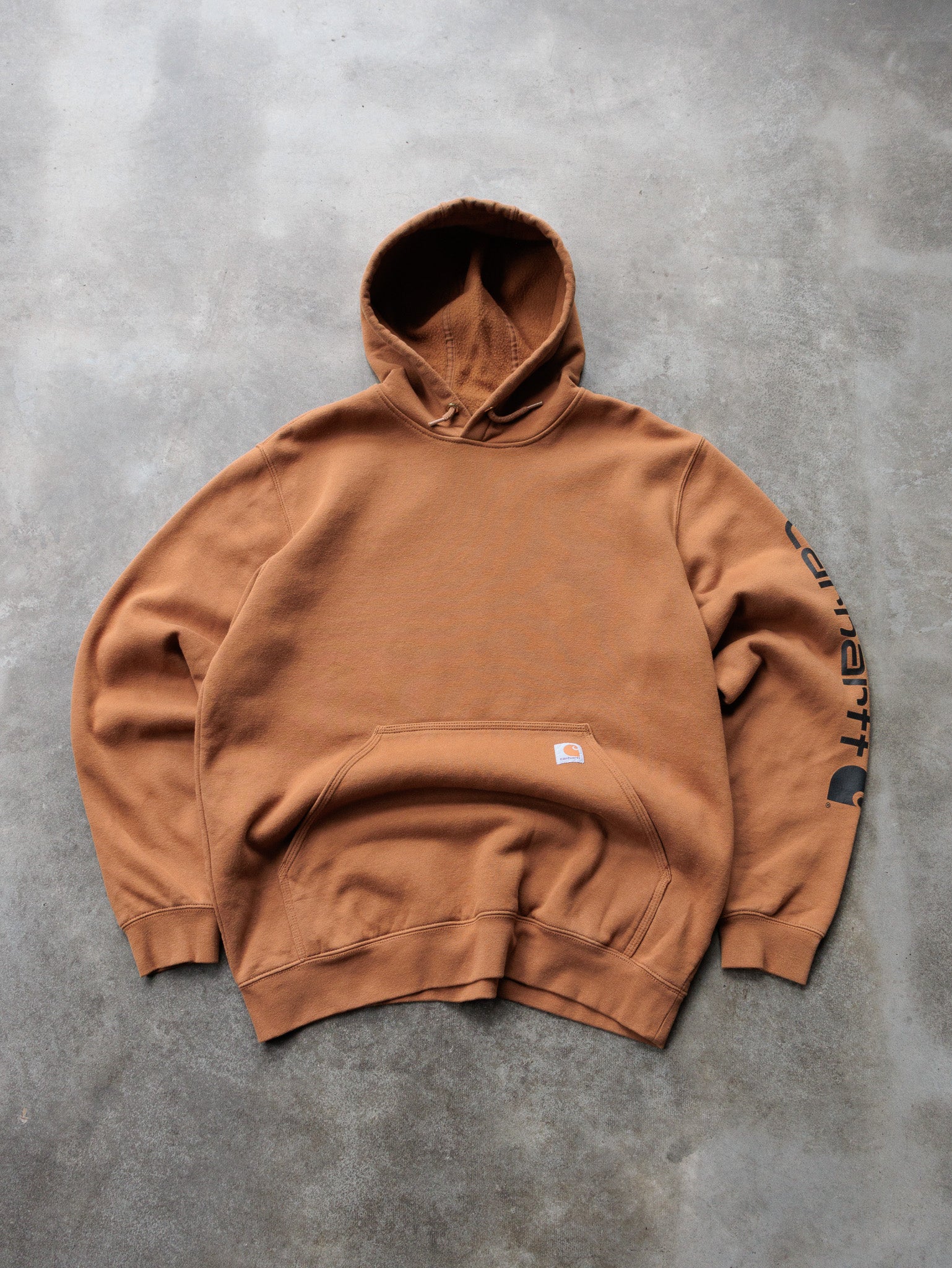Vintage Brown Carhartt Hoodie (L)
