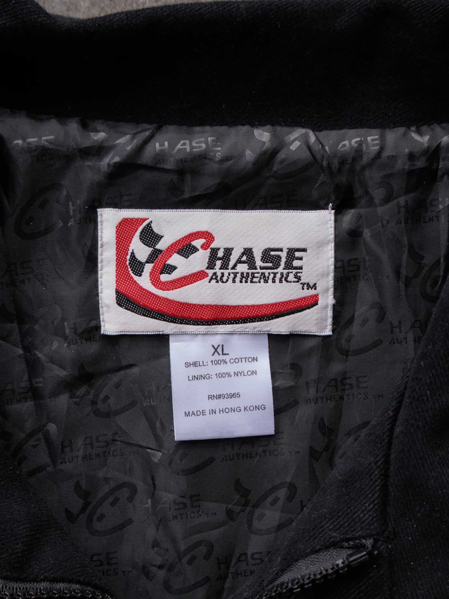 Vintage 90s Black NASCAR Dale Earnhardt Goodwrench Jacket (XL)