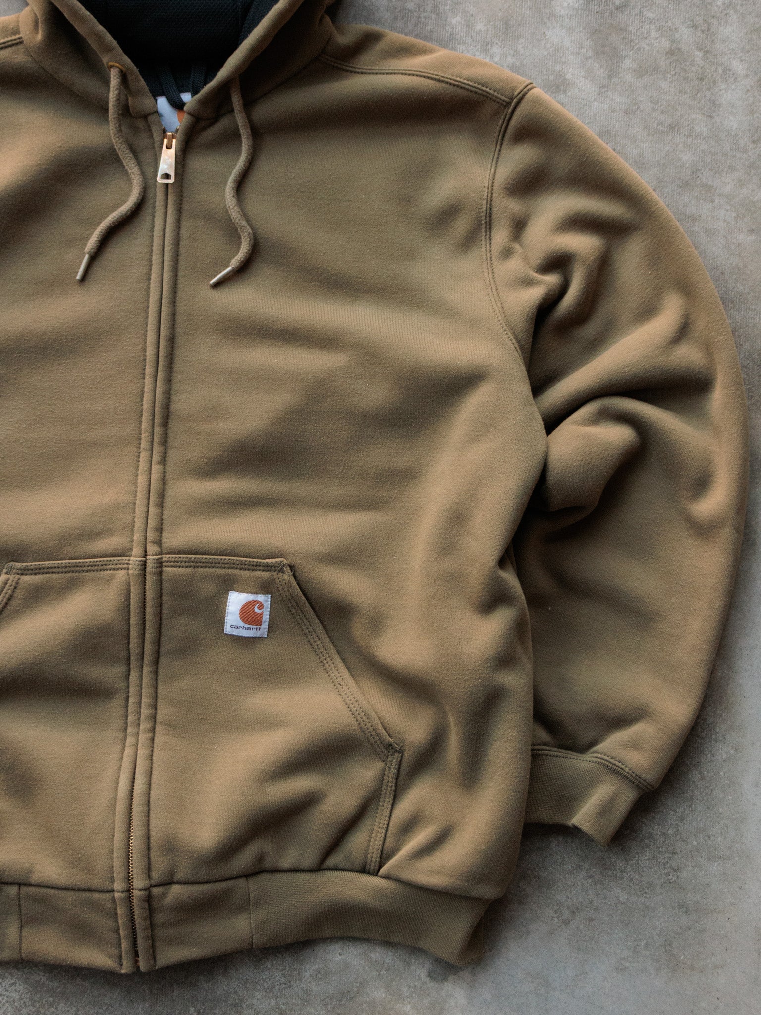 Vintage Brown Carhartt Hoodie (L)
