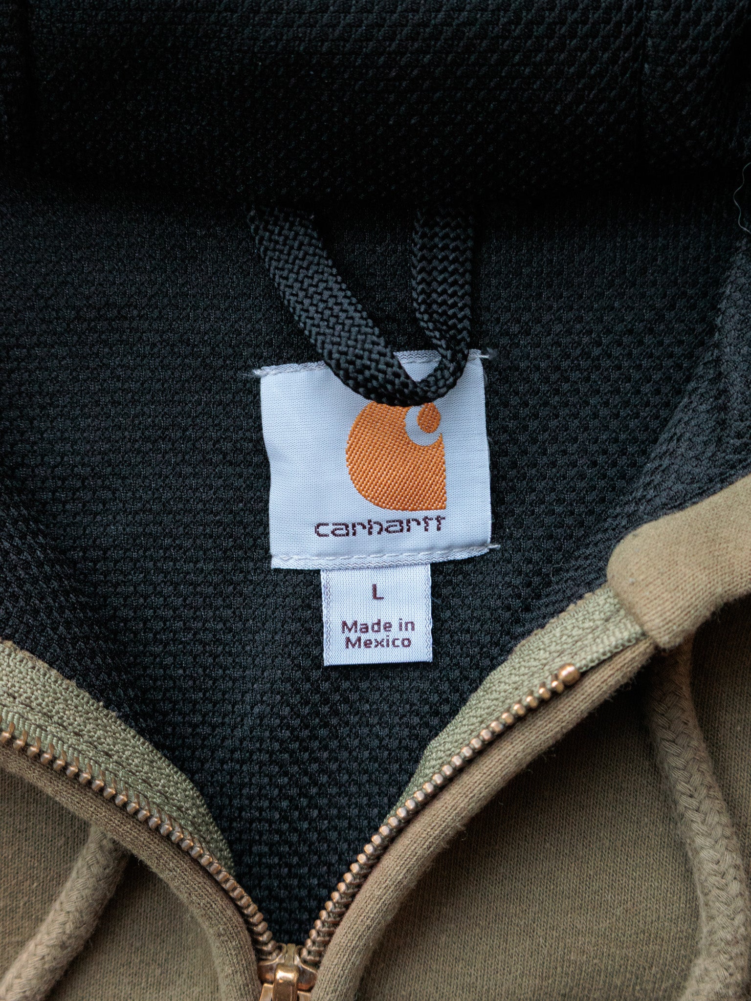 Vintage Brown Carhartt Hoodie (L)