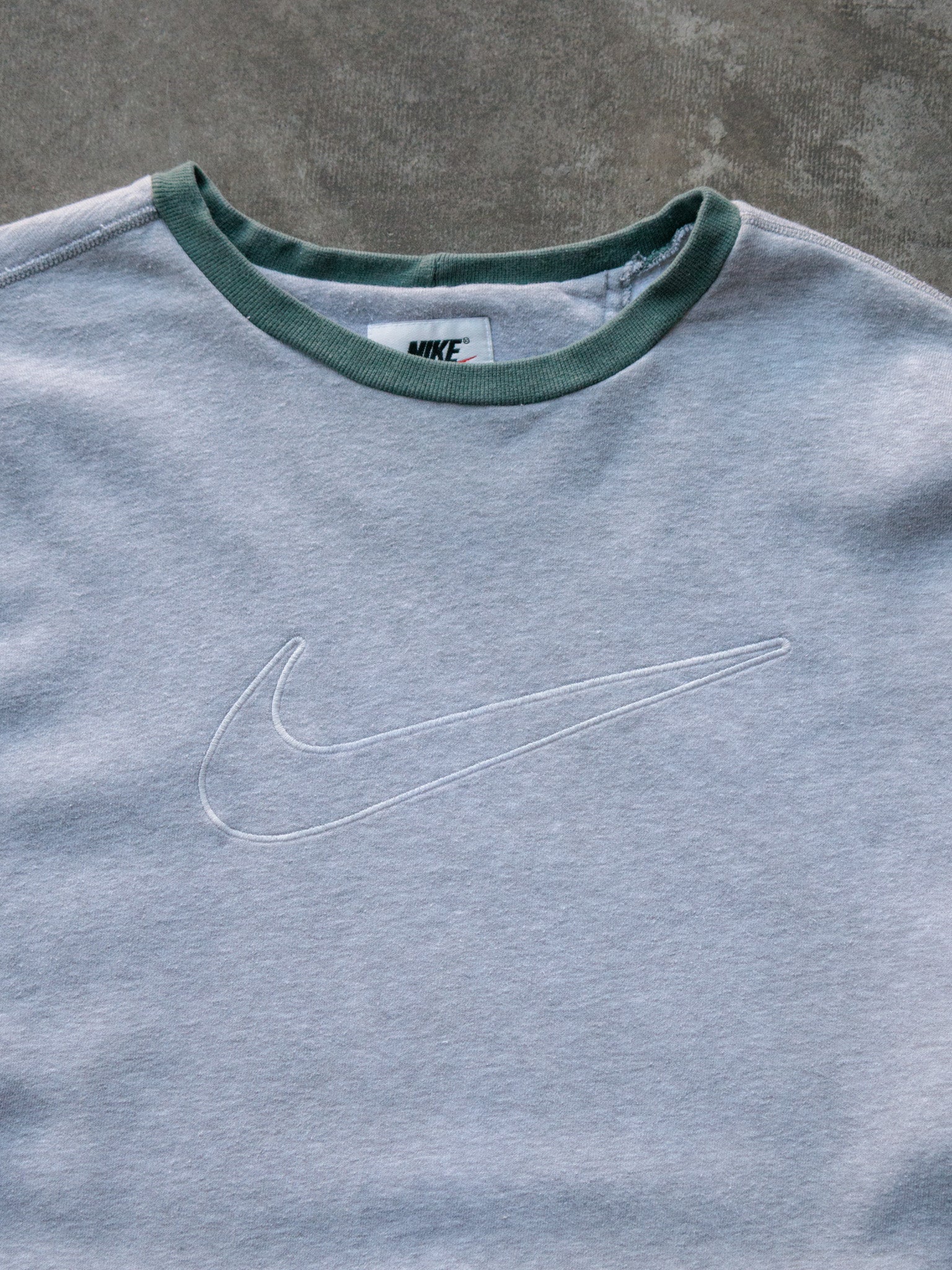 Vintage 00s Grey Nike Sweatshirt (XL)