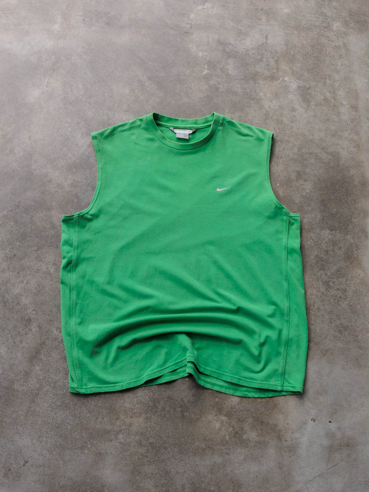 Vintage 00s Green Nike Tank (L)