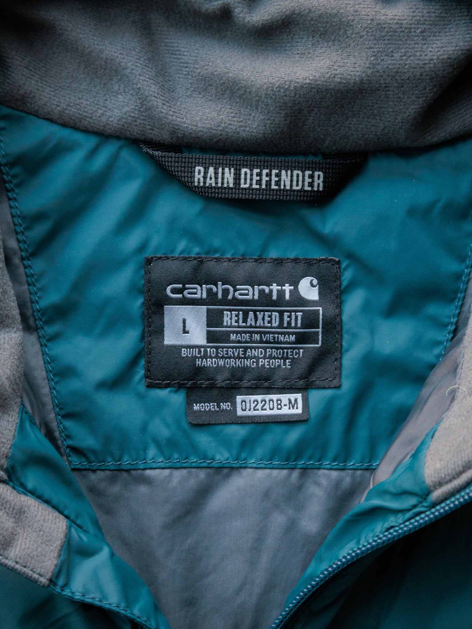 Vintage Teal Carhartt Jacket (L)