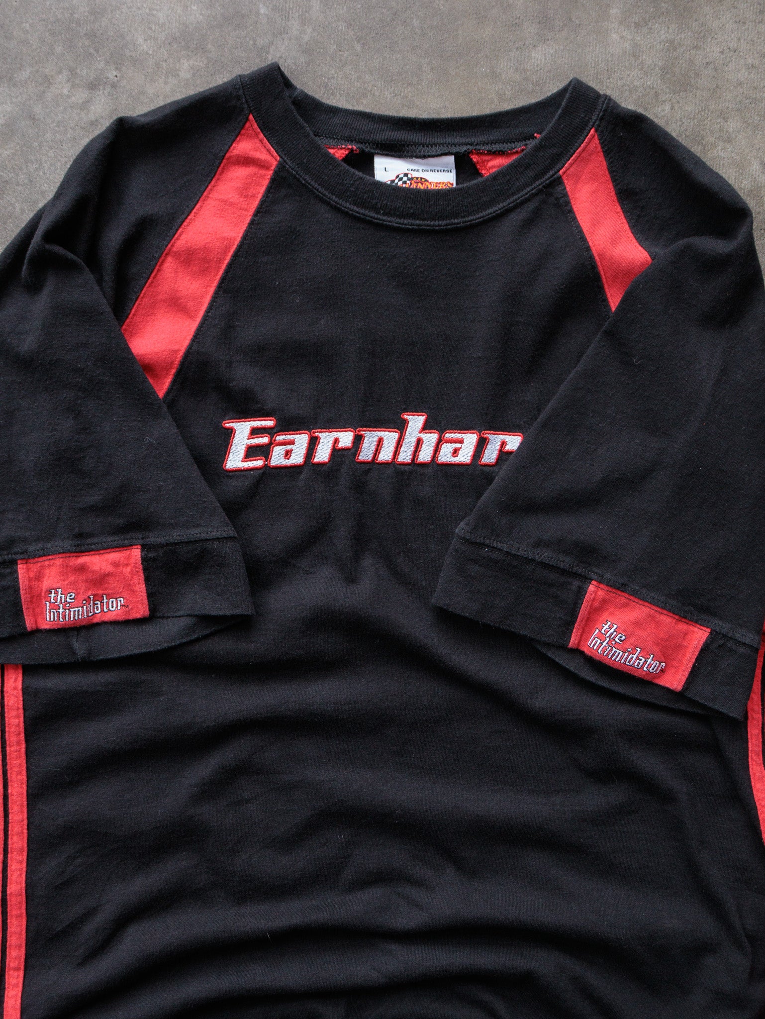 Vintage 90s Black NASCAR Dale Earnhardt Tee (L)