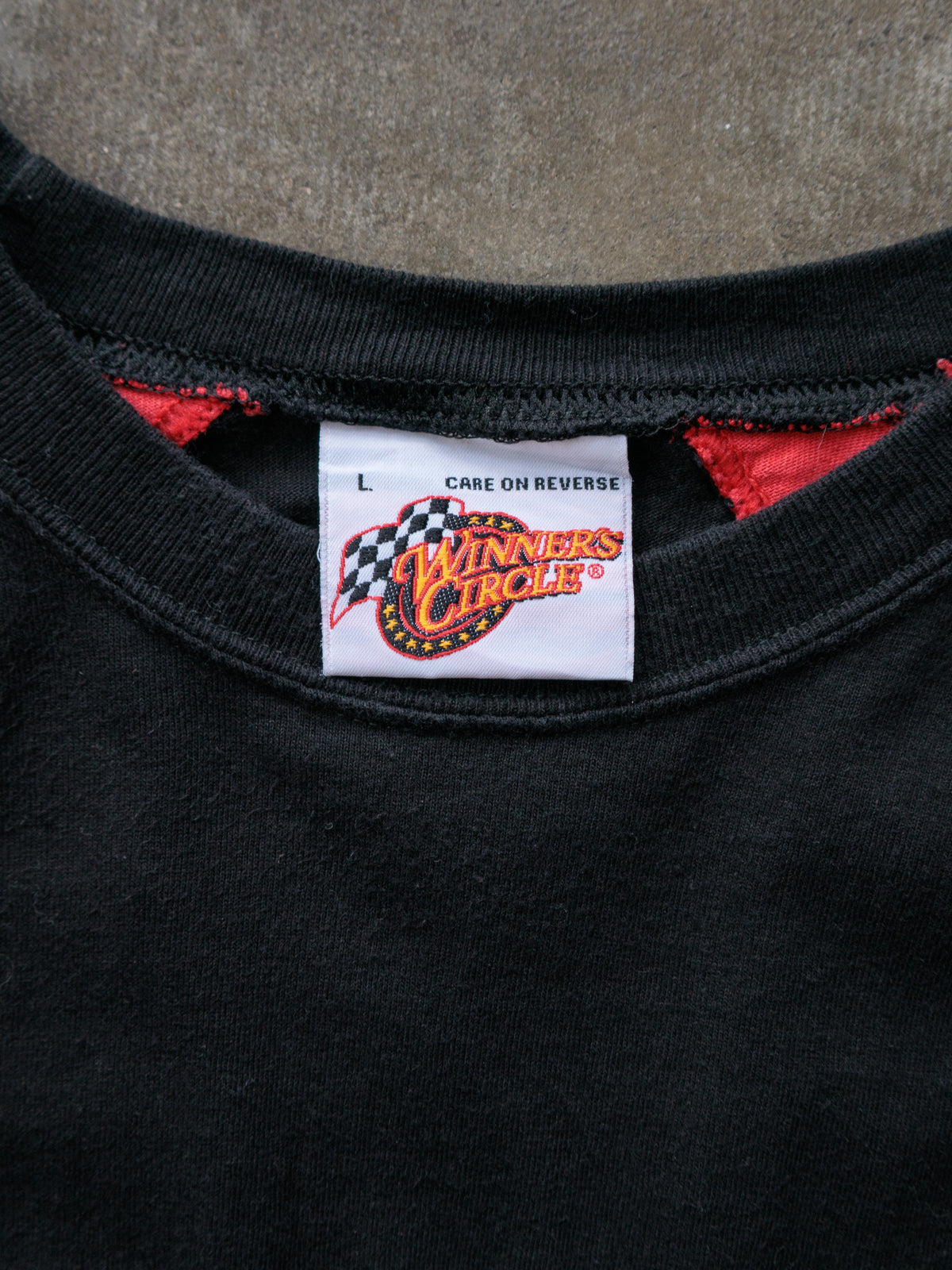 Vintage 90s Black NASCAR Dale Earnhardt Tee (L)