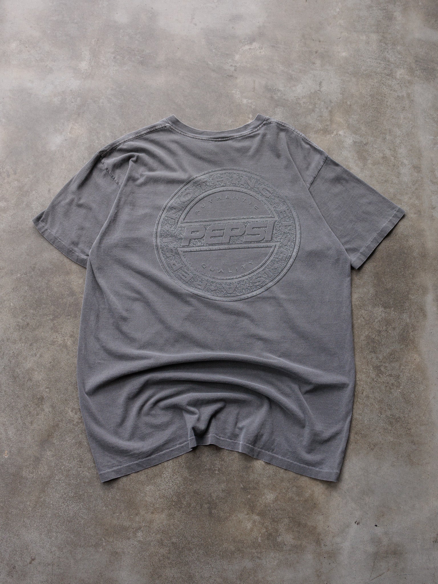 Vintage 90s Grey Pepsi Tee (L)