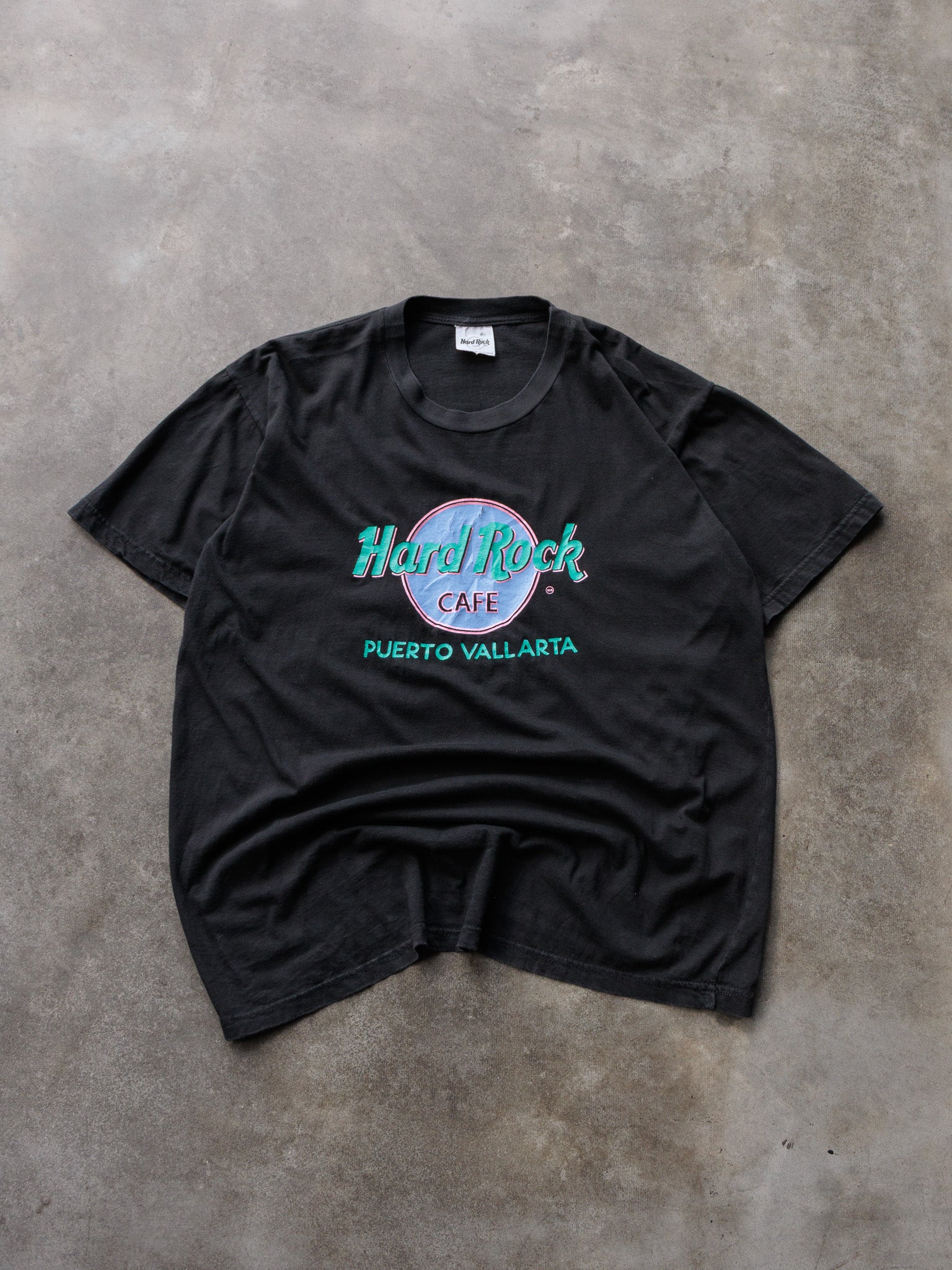 Vintage Black Hard Rock Cafe Puerto Vallarta Tee (XL)