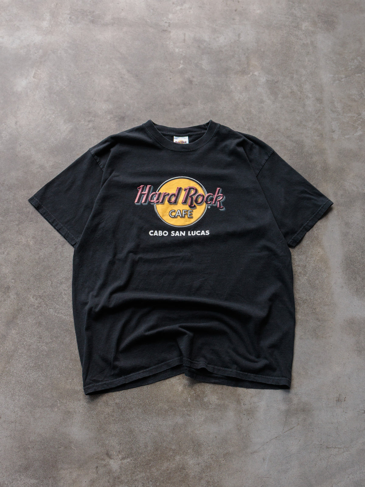 Vintage 00s Black Hard Rock Cafe Cabo San Lucas Tee (XL)