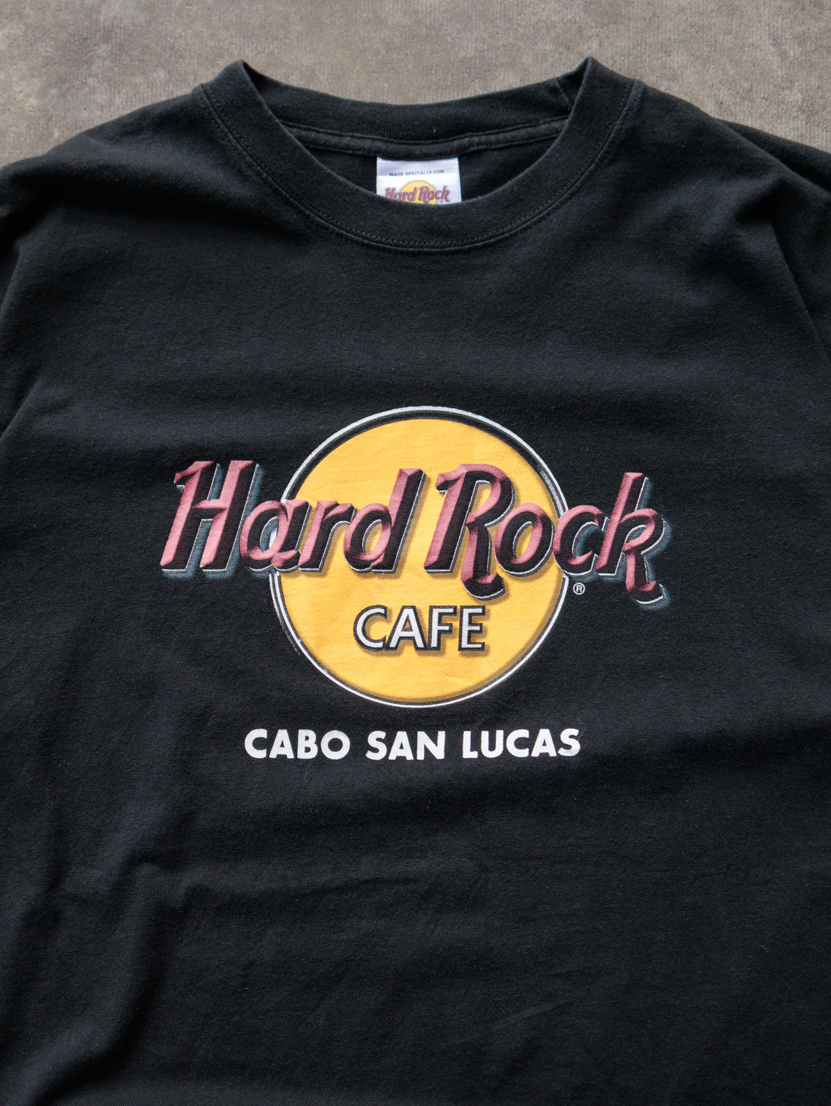 Vintage 00s Black Hard Rock Cafe Cabo San Lucas Tee (XL)