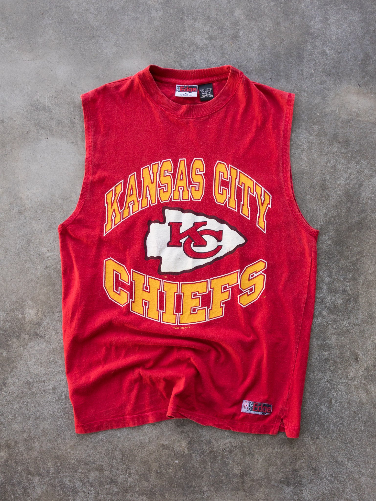 Vintage 1996 Kansas City Chiefs Tank (XL)