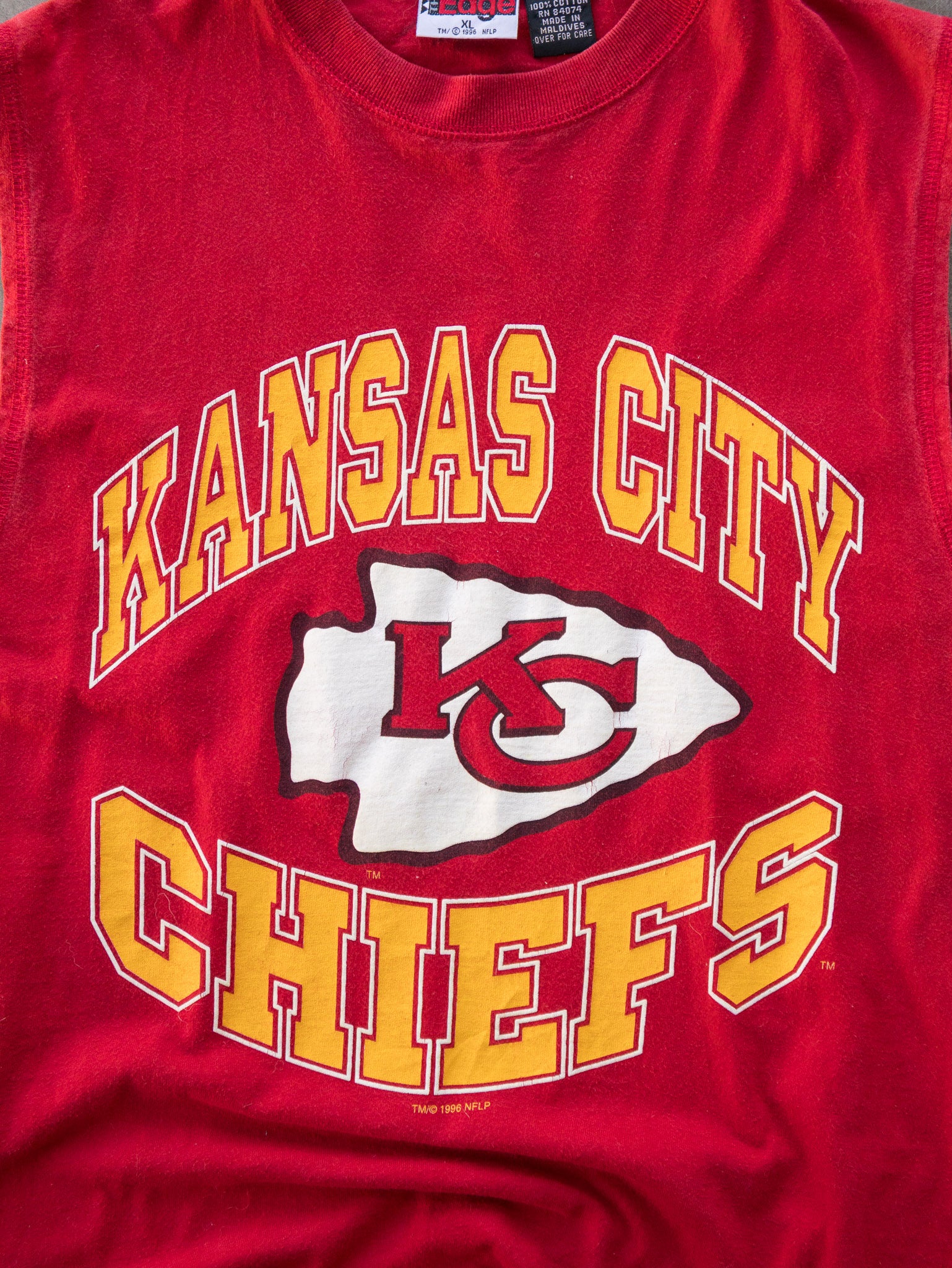 Vintage 1996 Kansas City Chiefs Tank (XL)