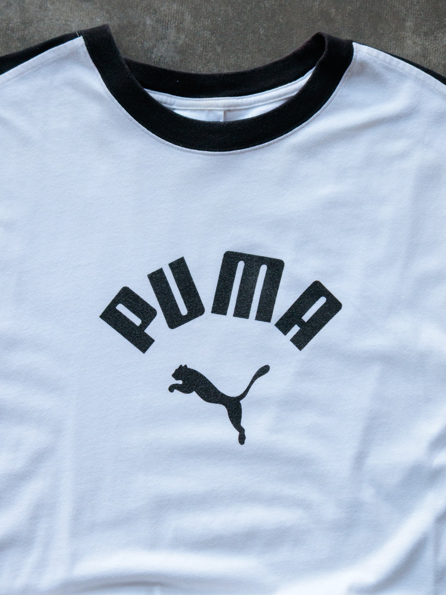 Vintage White Puma Tank (L)