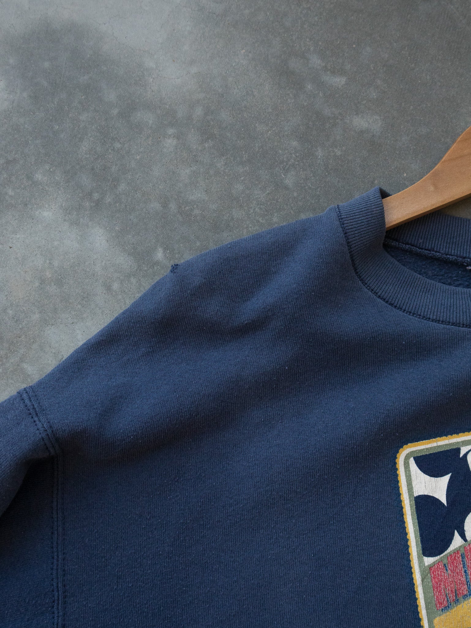 Vintage '90s Navy Mickey Mouse Sweatshirt (L)