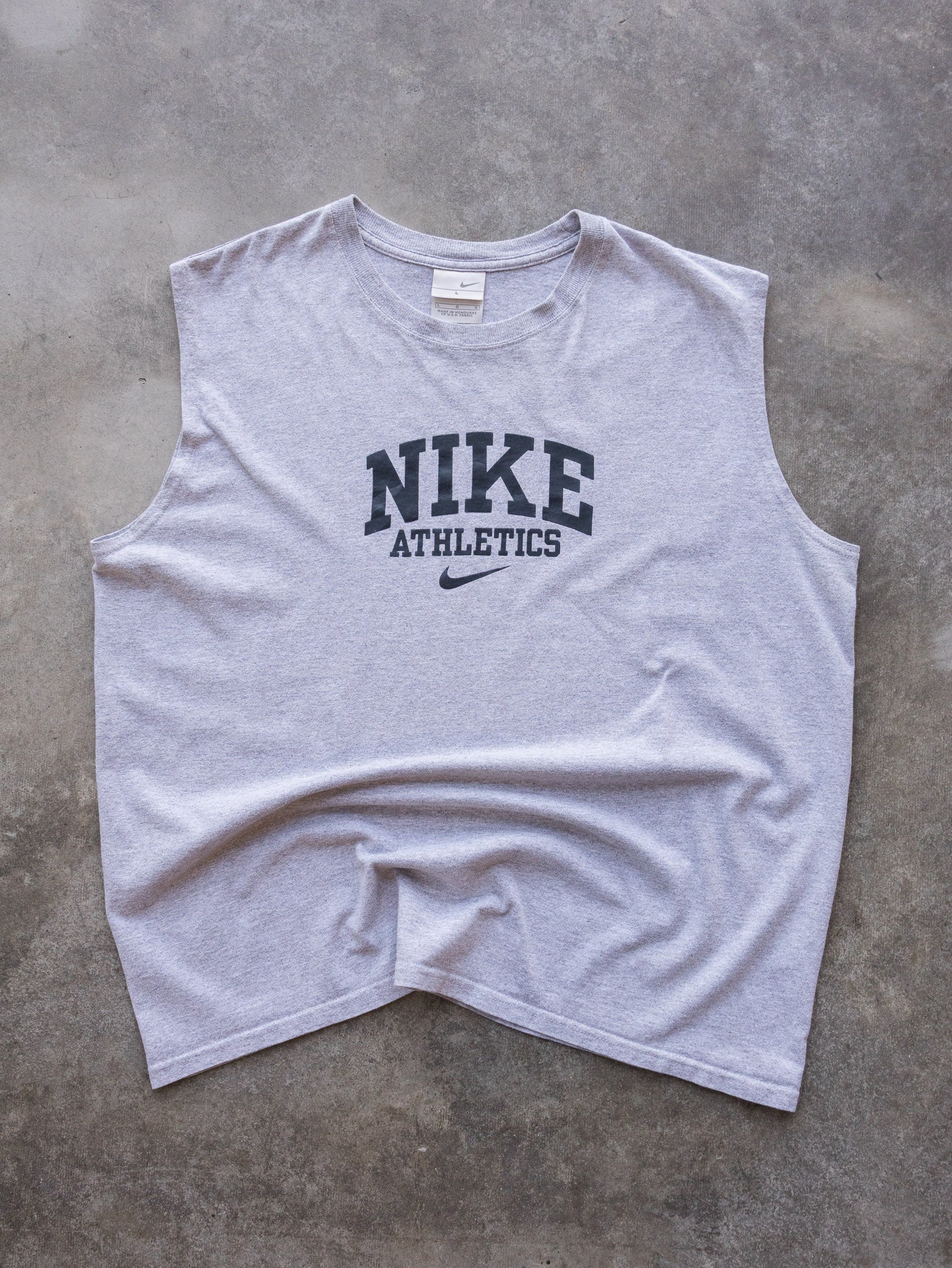 Vintage 00s Grey Nike Athletics Tank (L)