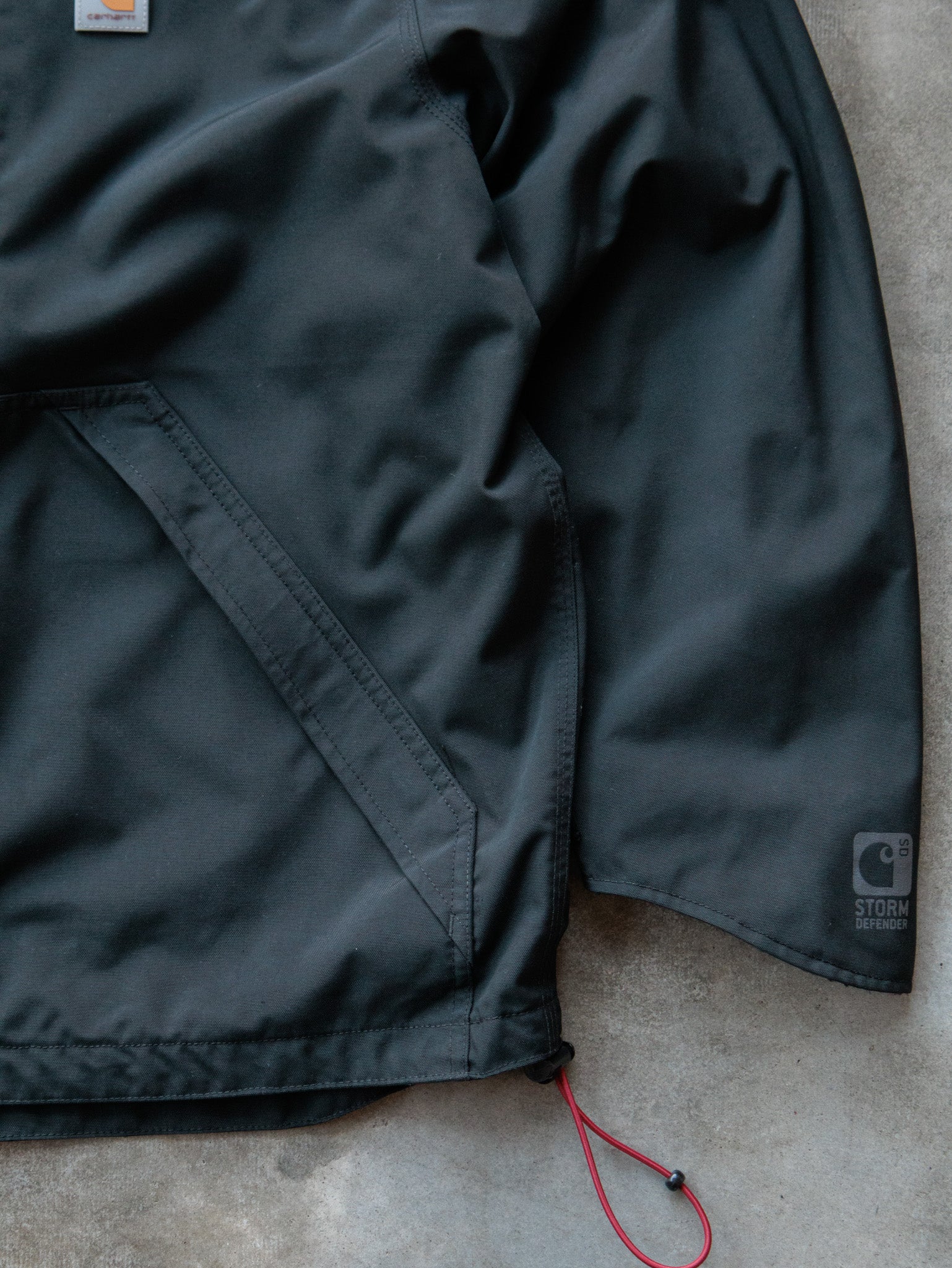 Vintage Black Carhartt Storm Defender Jacket (L)