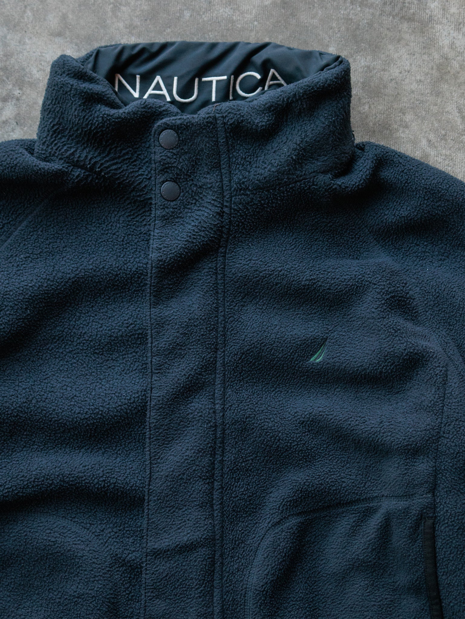 Vintage 00s Green Nautica Reversible Jacket (XL)