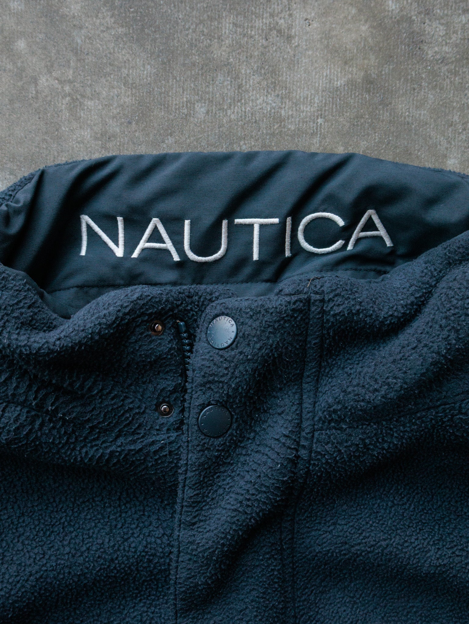 Vintage 00s Green Nautica Reversible Jacket (XL)