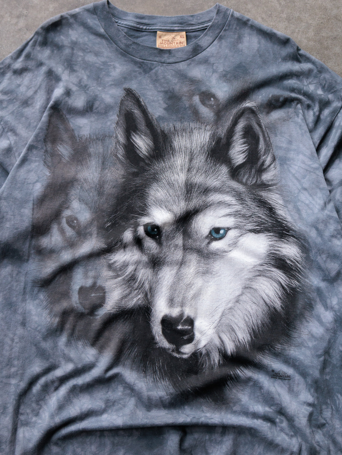 Grey The Mountain Wolf Long Sleeve Tee (XL)