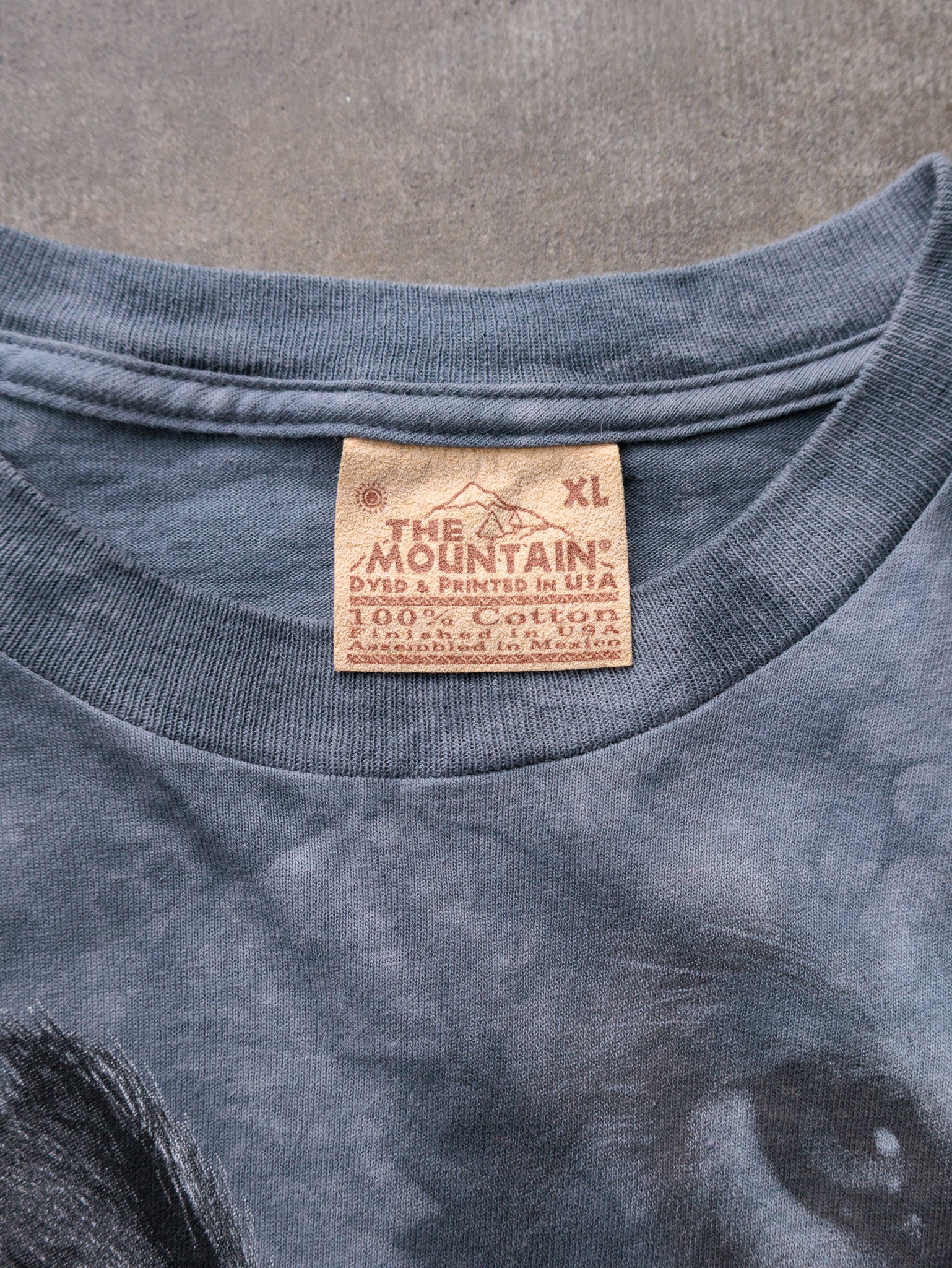 Grey The Mountain Wolf Long Sleeve Tee (XL)