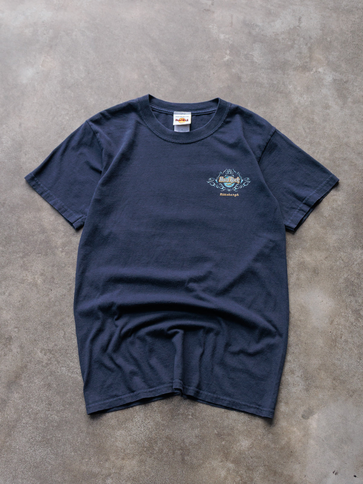 Vintage 00s Navy Hard Rock Cafe Pittsburgh Tee (S)