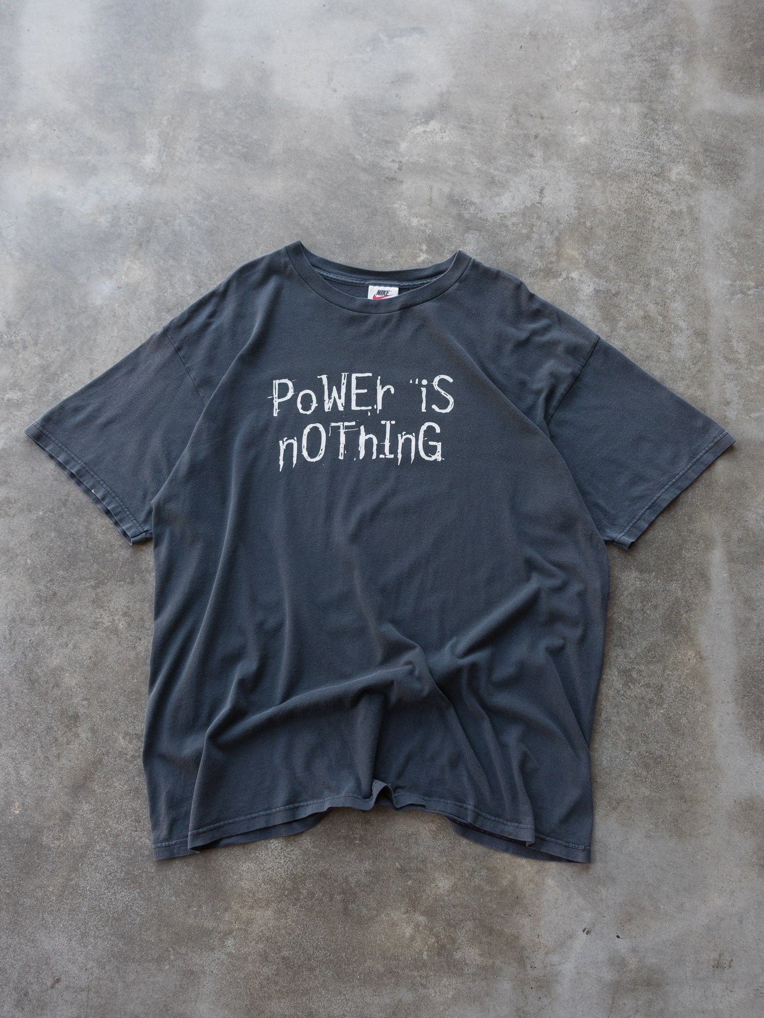 Vintage 90s Nike Power Is Nothing Without Control Tee (XL)