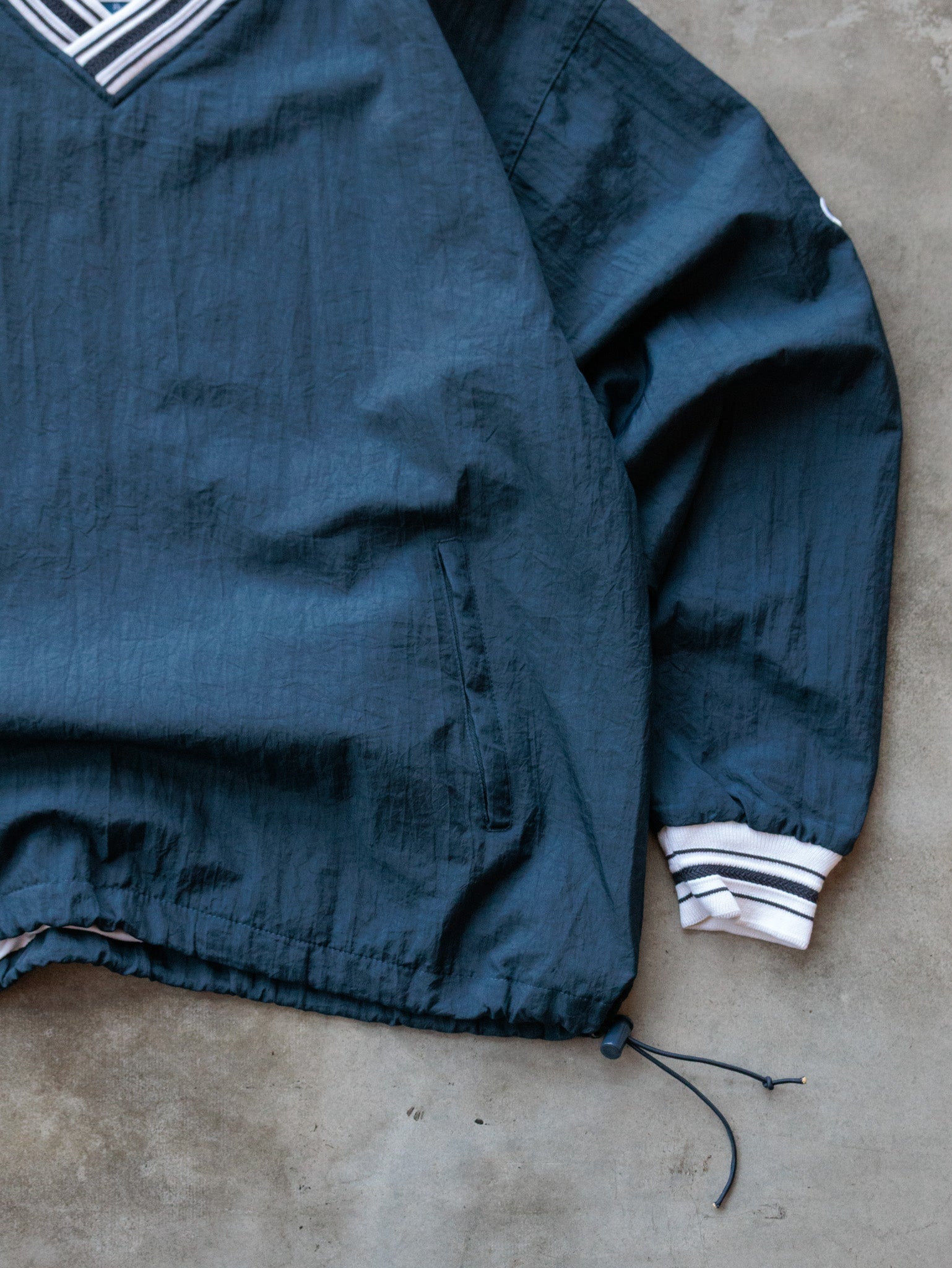 Vintage 90s Navy Champion Pullover Jacket (XL)