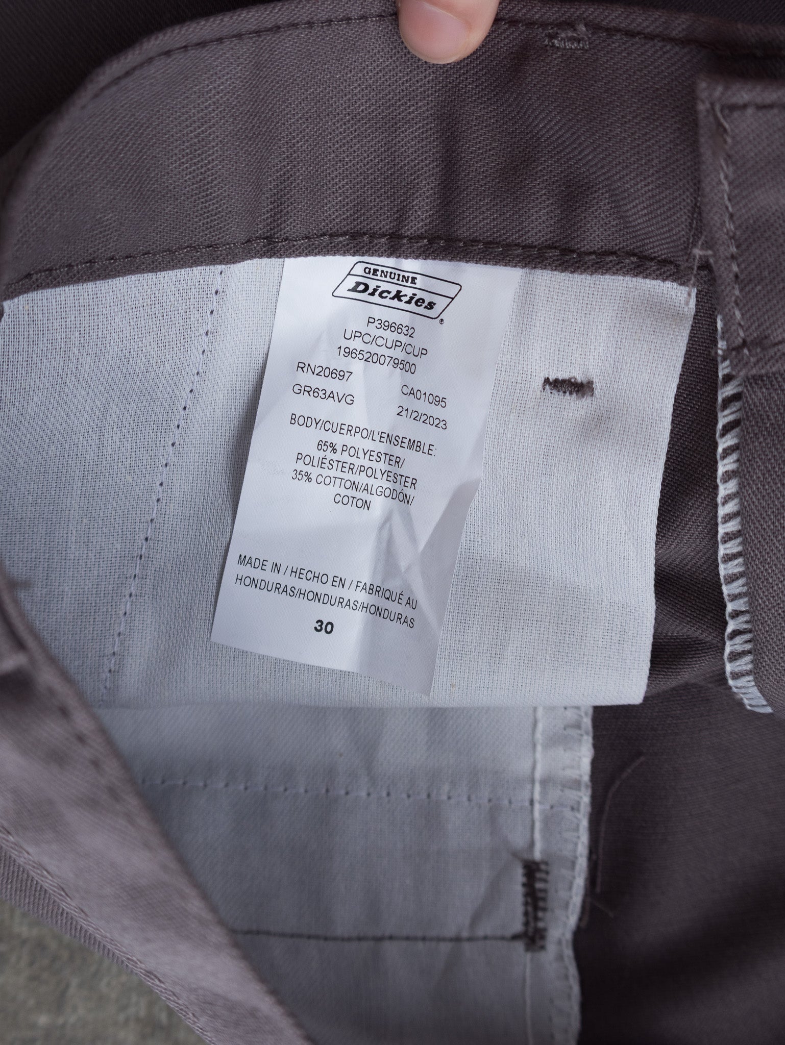 Vintage Grey Dickies Work Shorts (W30)