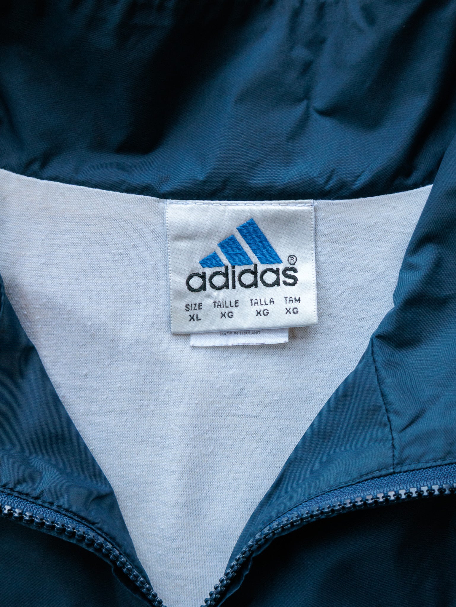 Vintage 00s Navy Adidas Track Jacket (XL)