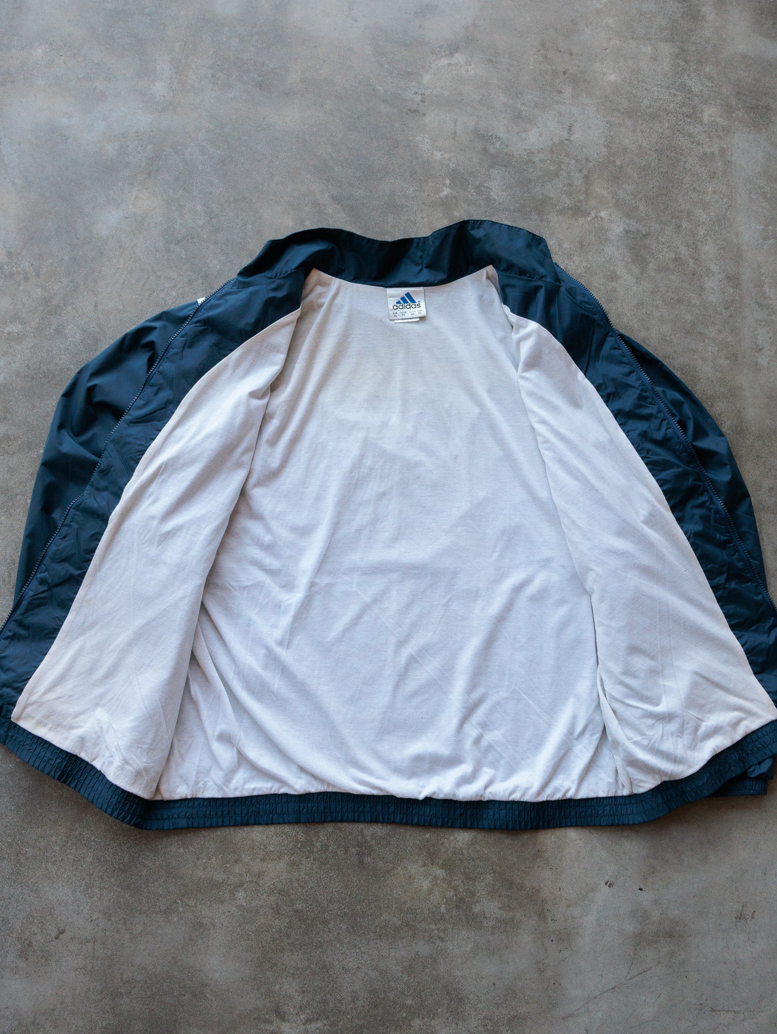 Vintage 00s Navy Adidas Track Jacket (XL)