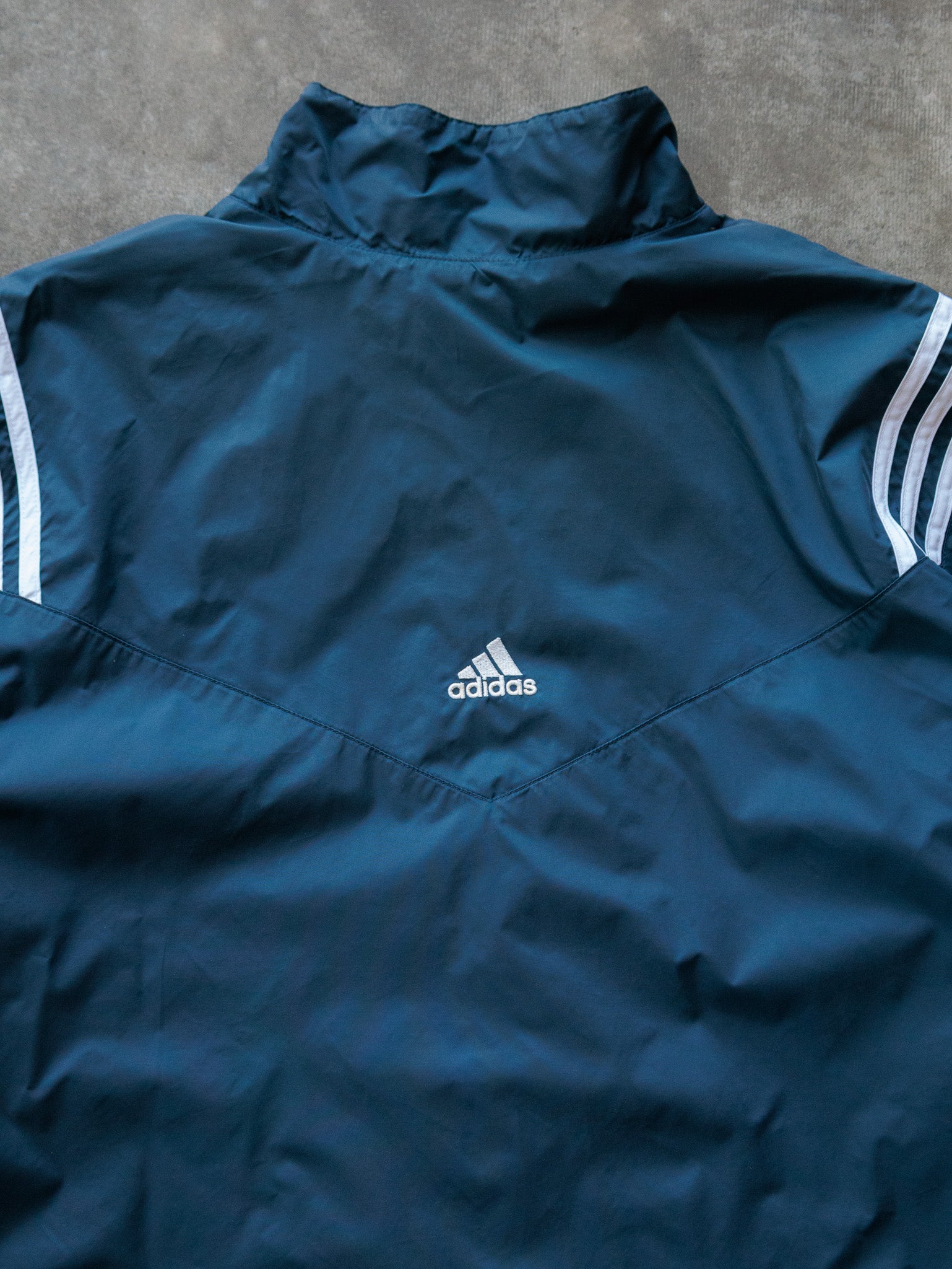 Vintage 00s Navy Adidas Track Jacket (XL)