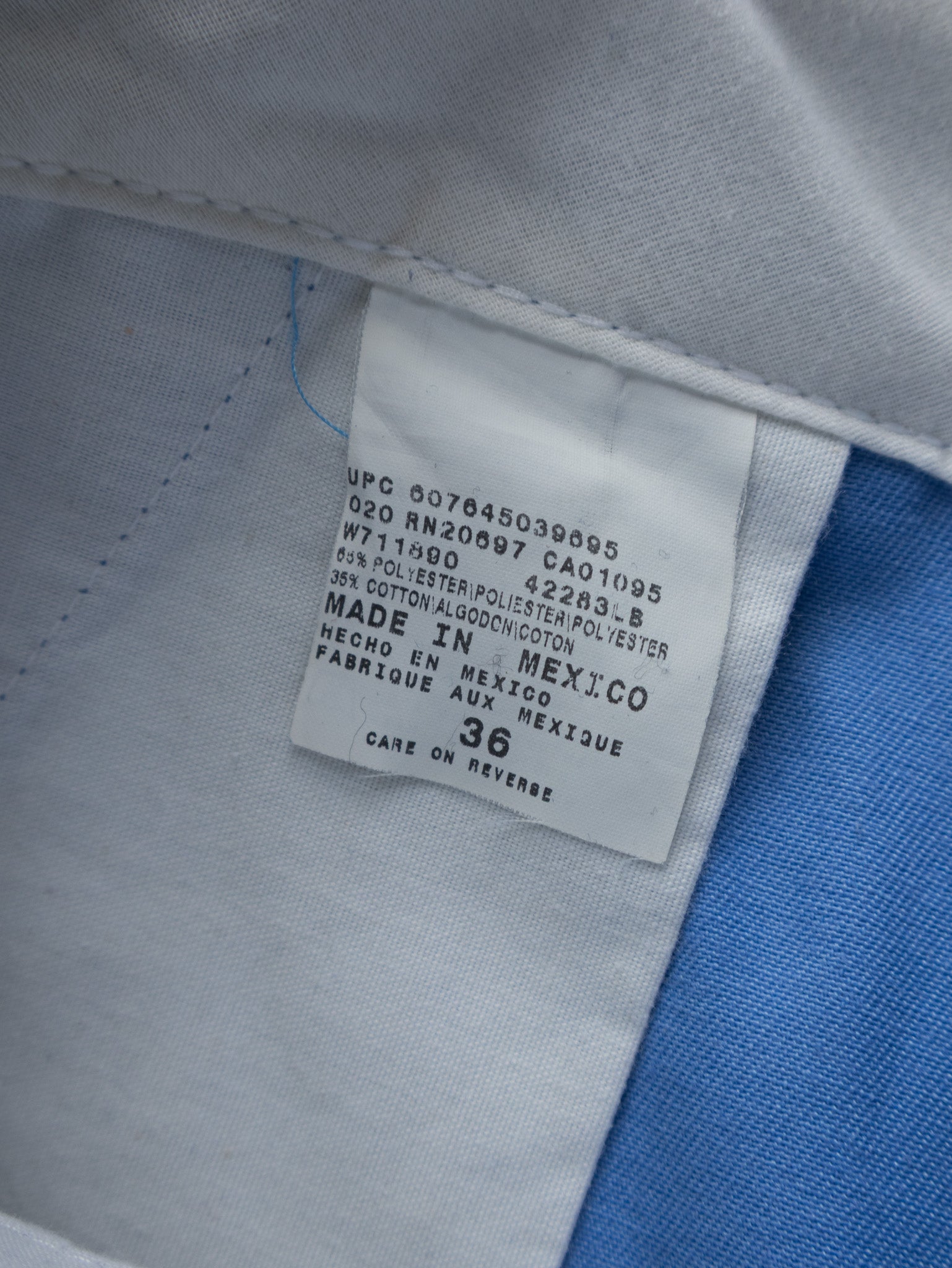 Vintage Blue Dickies Work Shorts (W36)