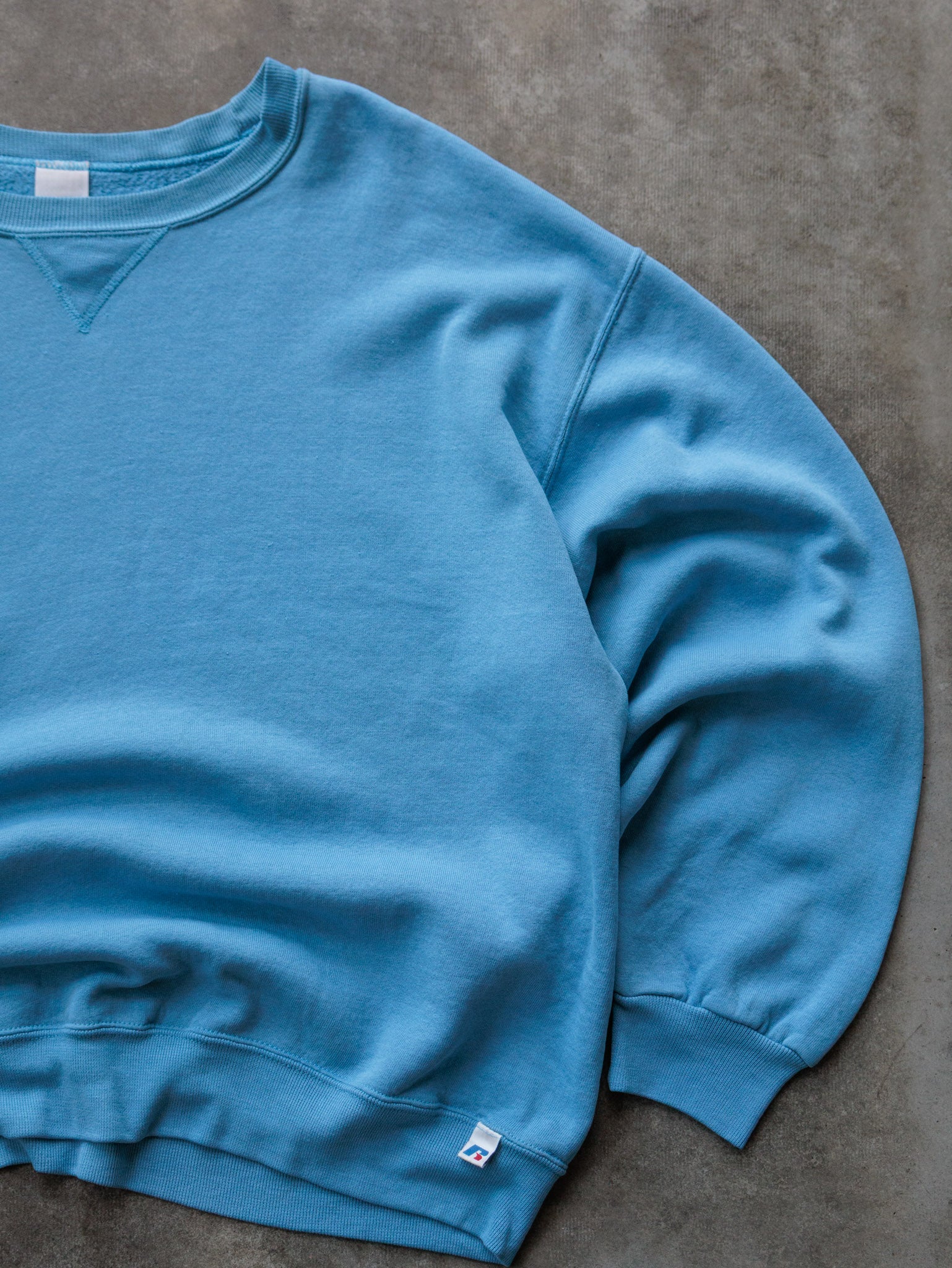 Vintage Blue Russell Athletic Sweatshirt (XL)