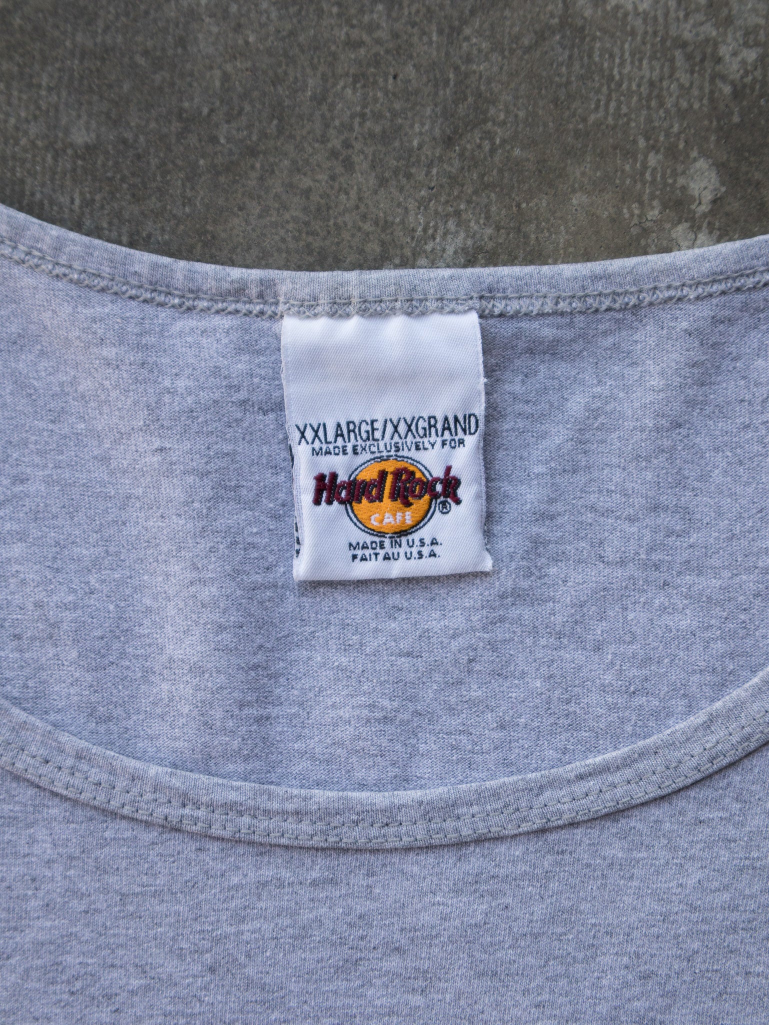 Vintage 90s Hard Rock Cafe Cayman Islands Tank (2XL)