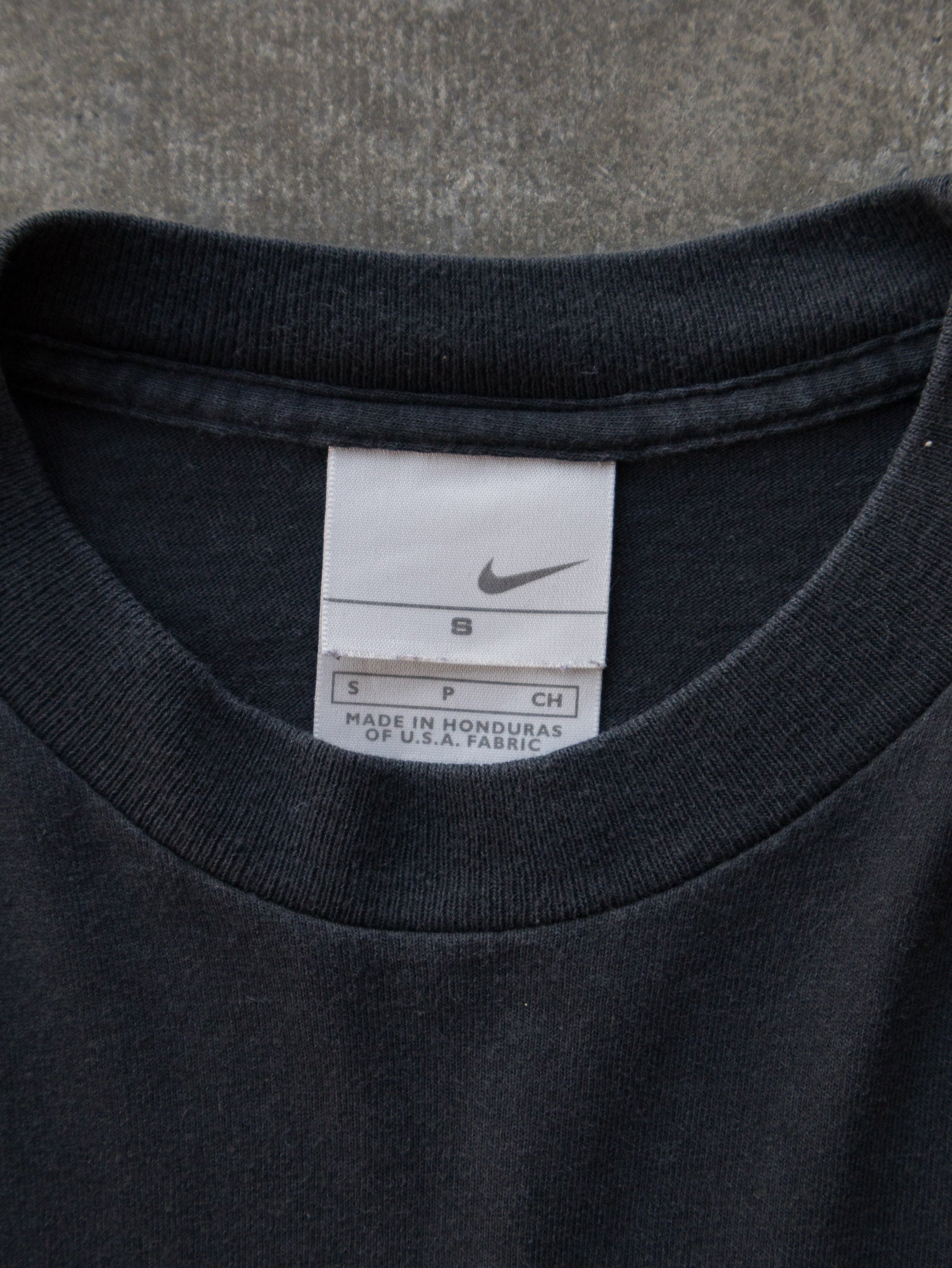 Vintage 00s Black Nike Logo Tee (S)