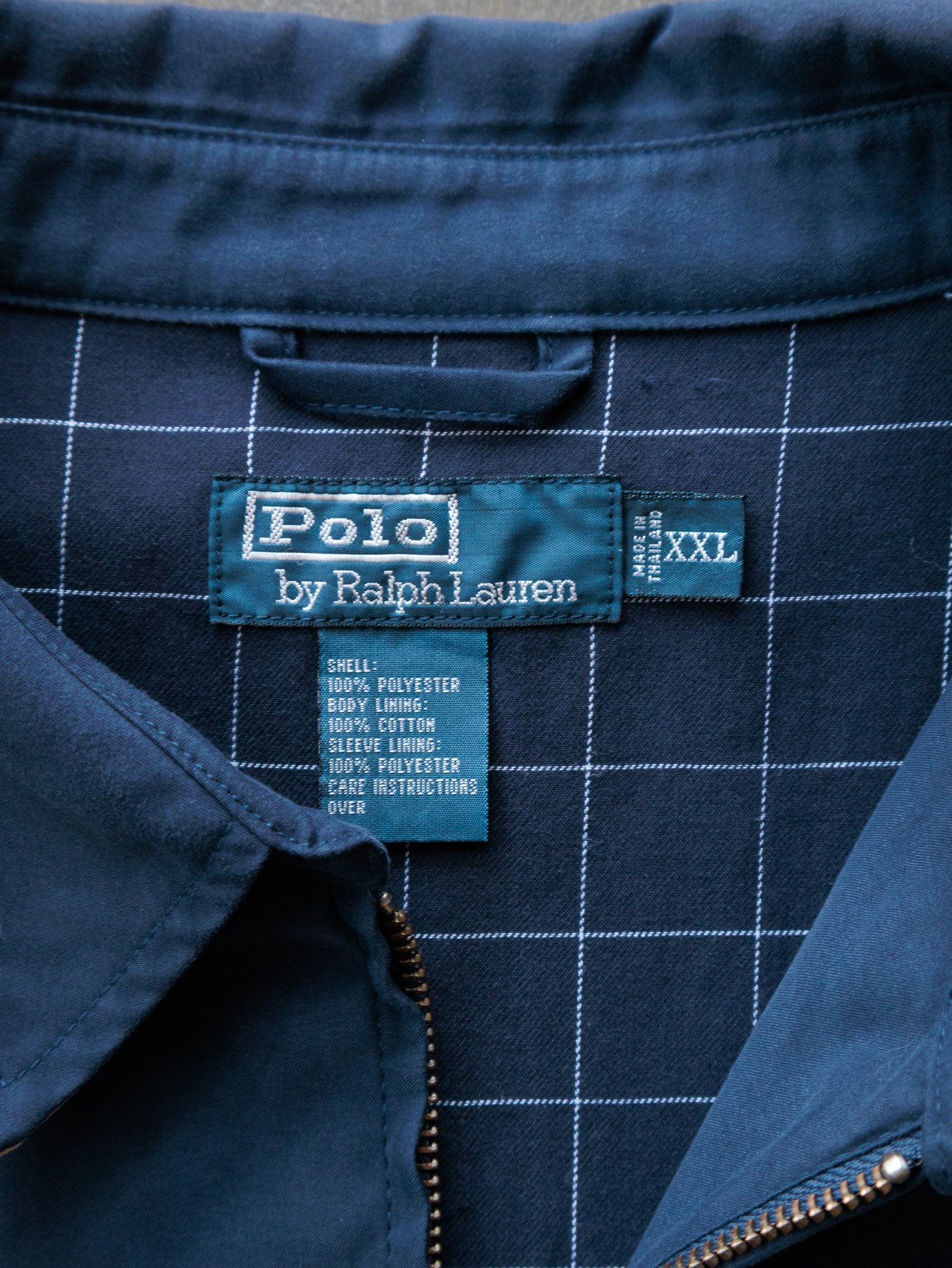 Vintage 00s Navy Ralph Lauren Jacket (2XL)