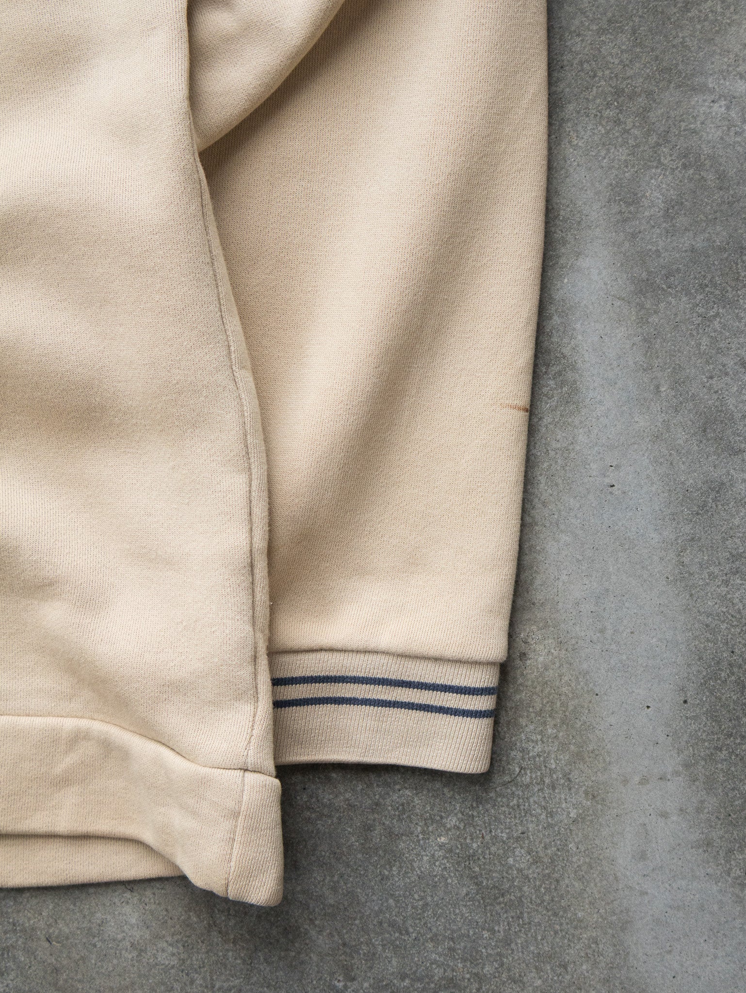 Vintage Beige Fila Panel Hoodie (L)