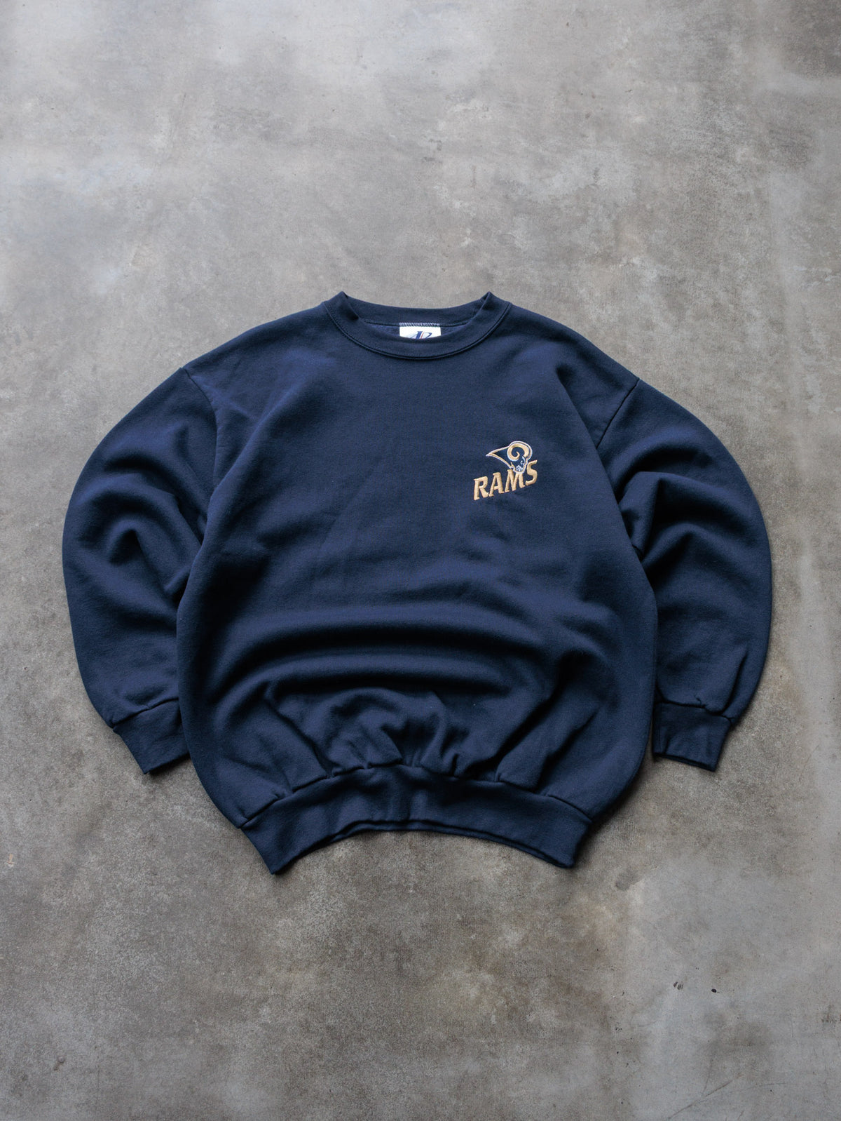 Vintage 90s Navy Rams Sweatshirt (L)