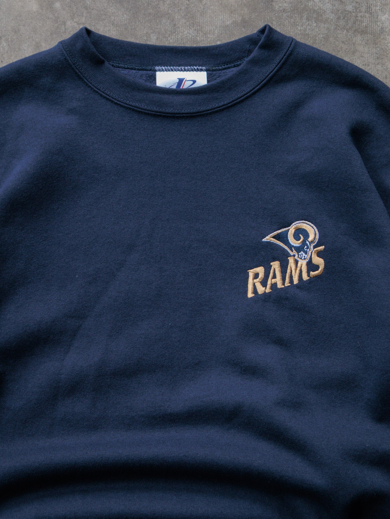 Vintage 90s Navy Rams Sweatshirt (L)
