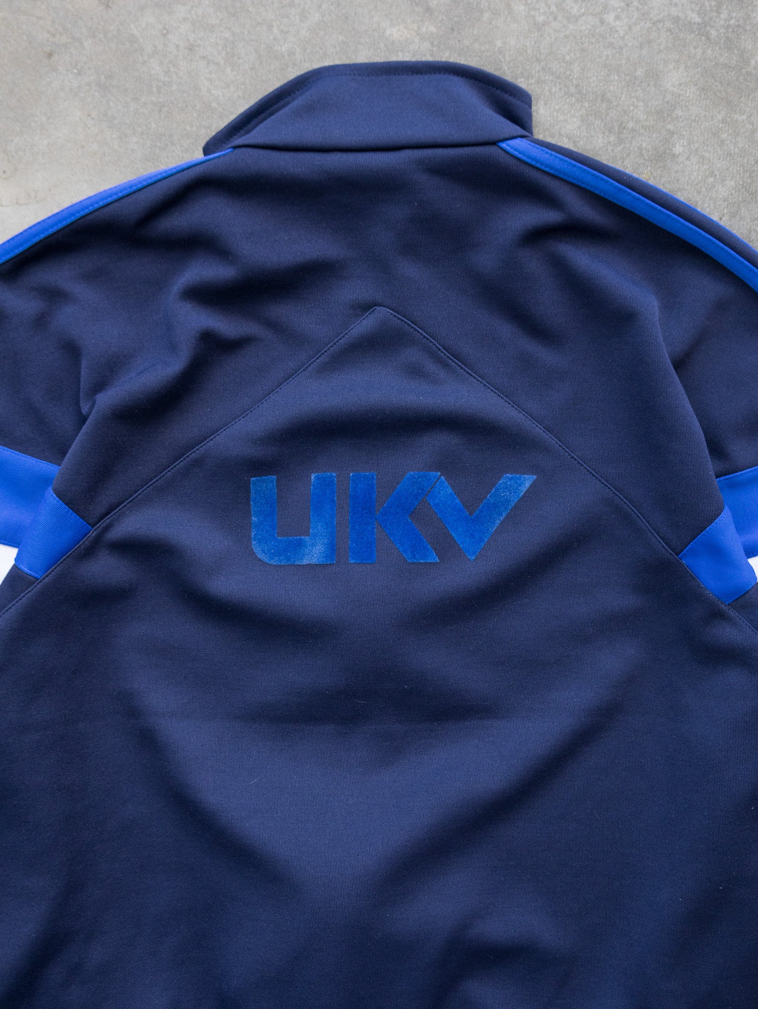 Vintage Adidas 3-Stripe UKV Track Jacket (L)