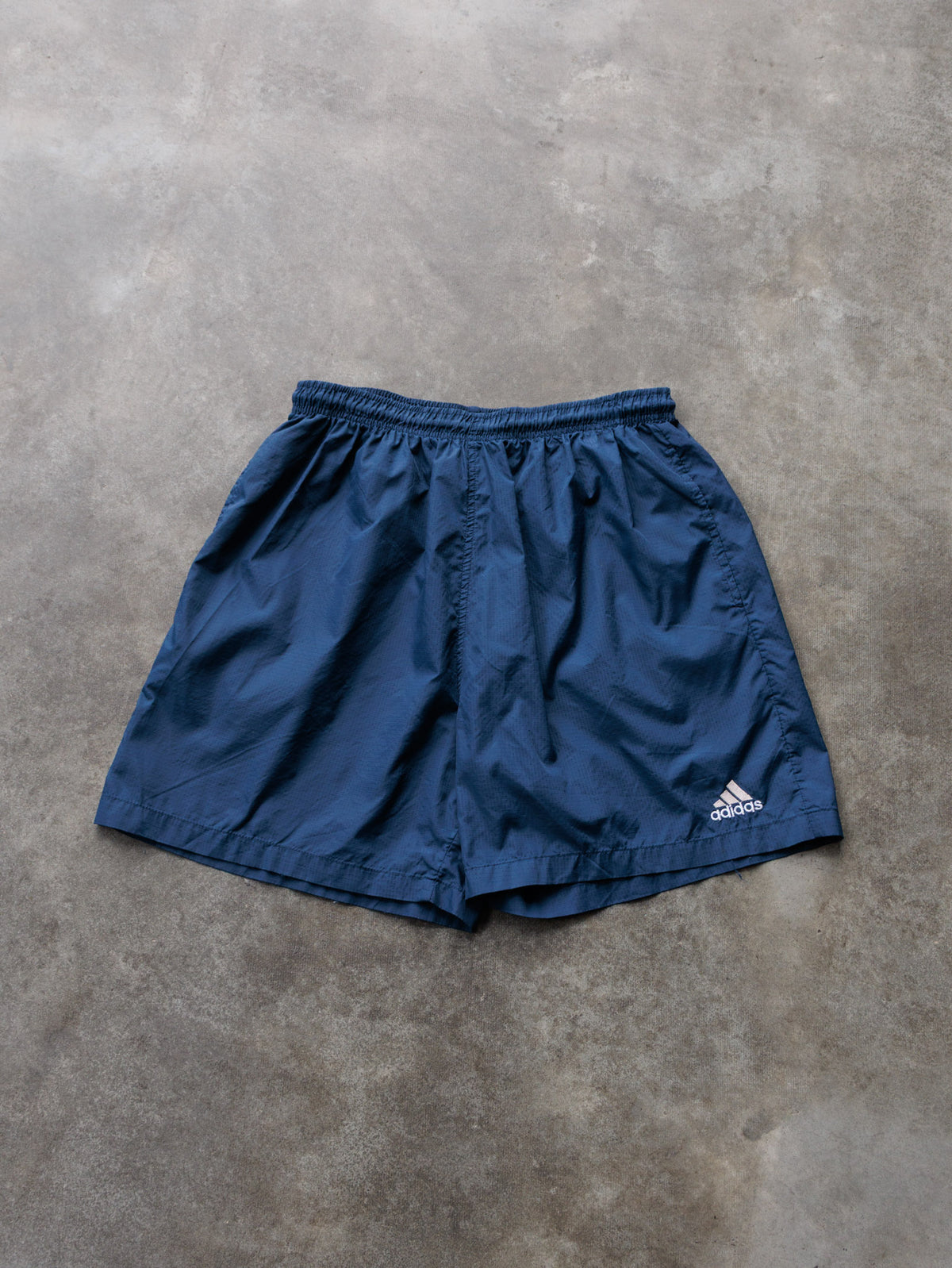 Vintage 00s Navy Adidas Shorts (L)