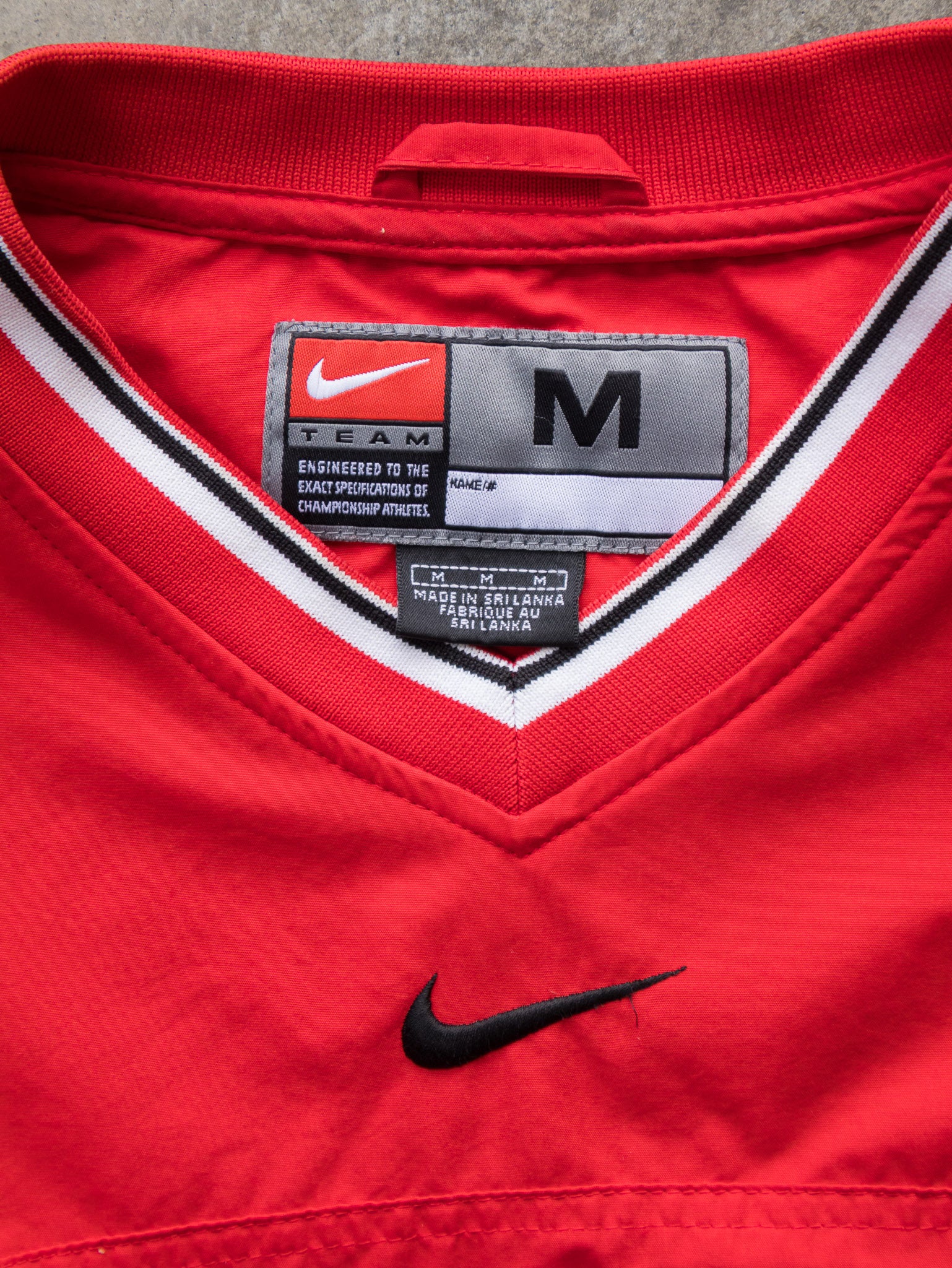 Vintage 00s Red Nike New Mexico Pullover Jacket (M)