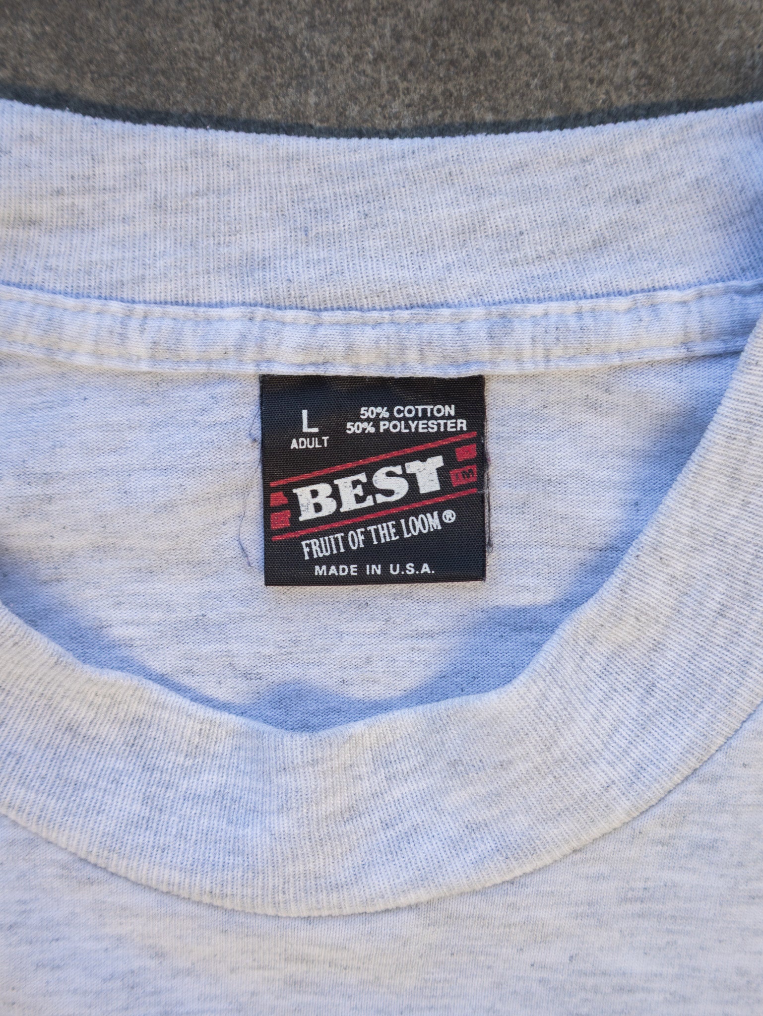 Vintage 90s Grey Arkansas Razorbacks Tee (L)