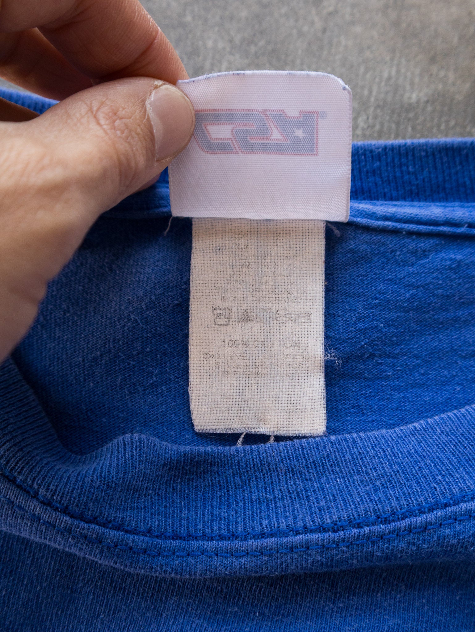 Vintage 2005 Blue Texas Rangers Tee (XL)