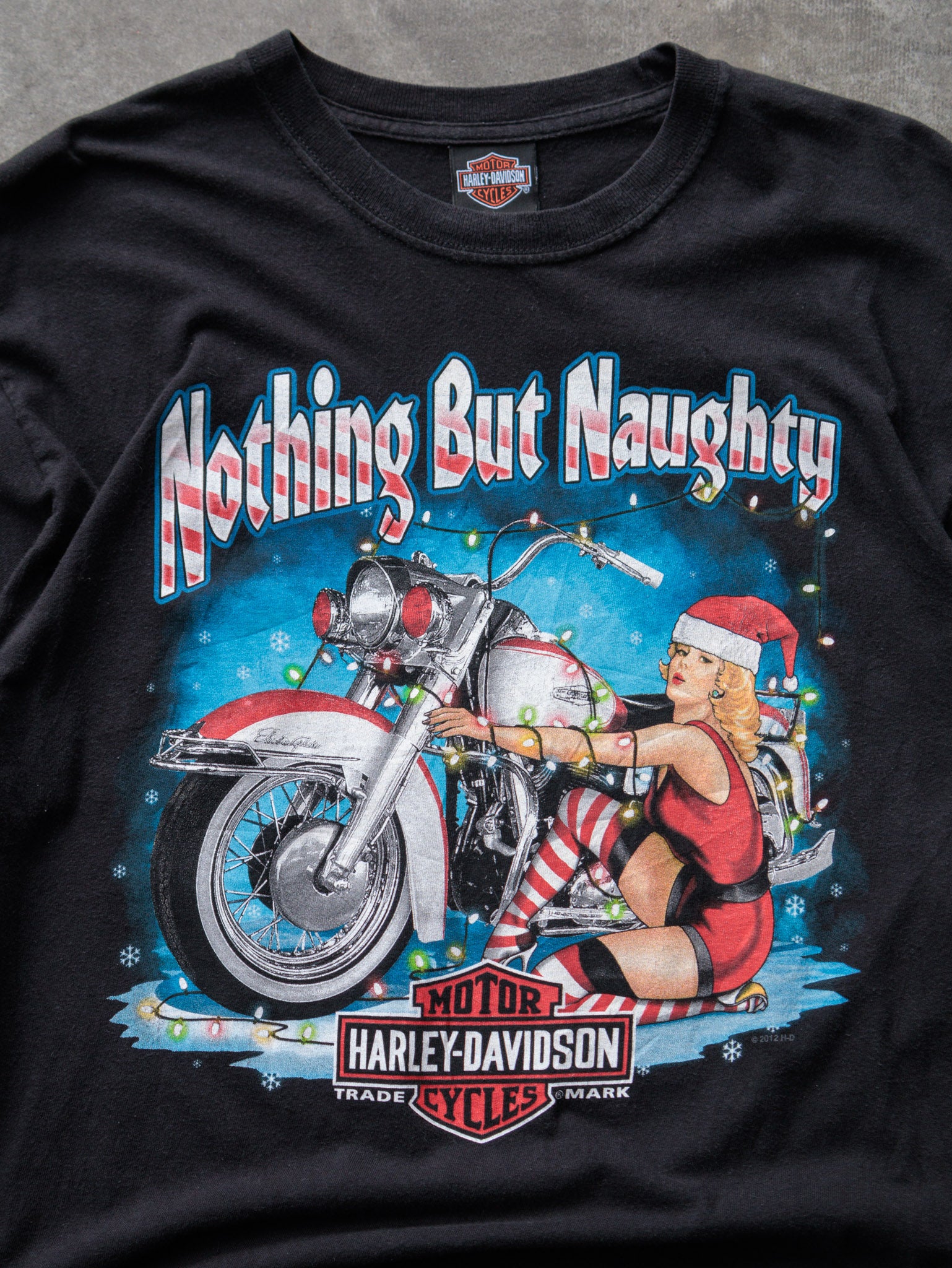 Vintage Black Harley-Davidson St. Louis Missouri Long Sleeve Tee (L)