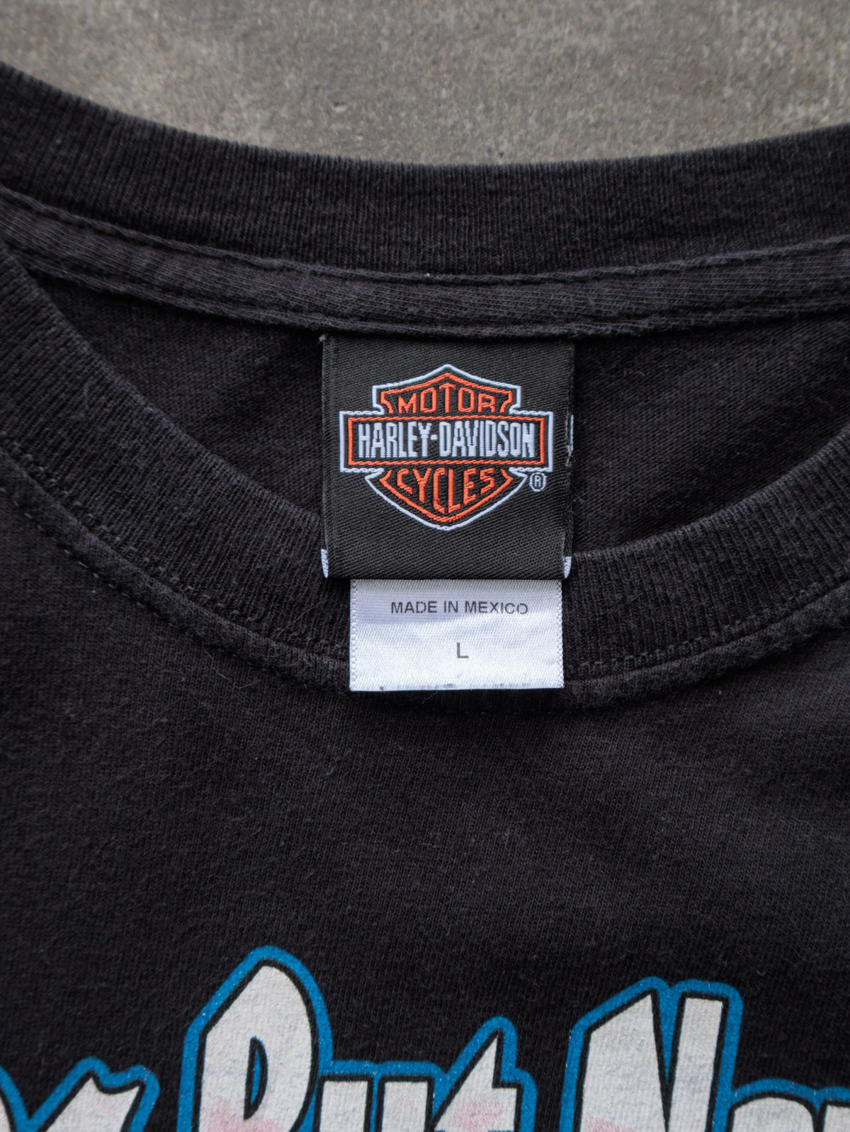 Vintage Black Harley-Davidson St. Louis Missouri Long Sleeve Tee (L)