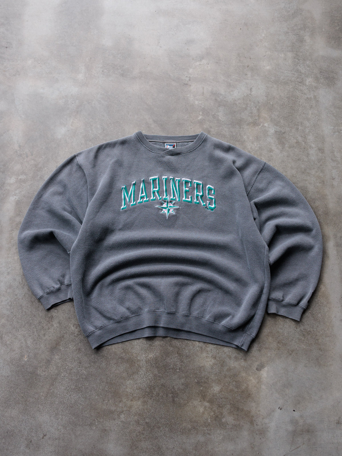 Vintage 90s Grey Seattle Mariners Sweatshirt (XL)