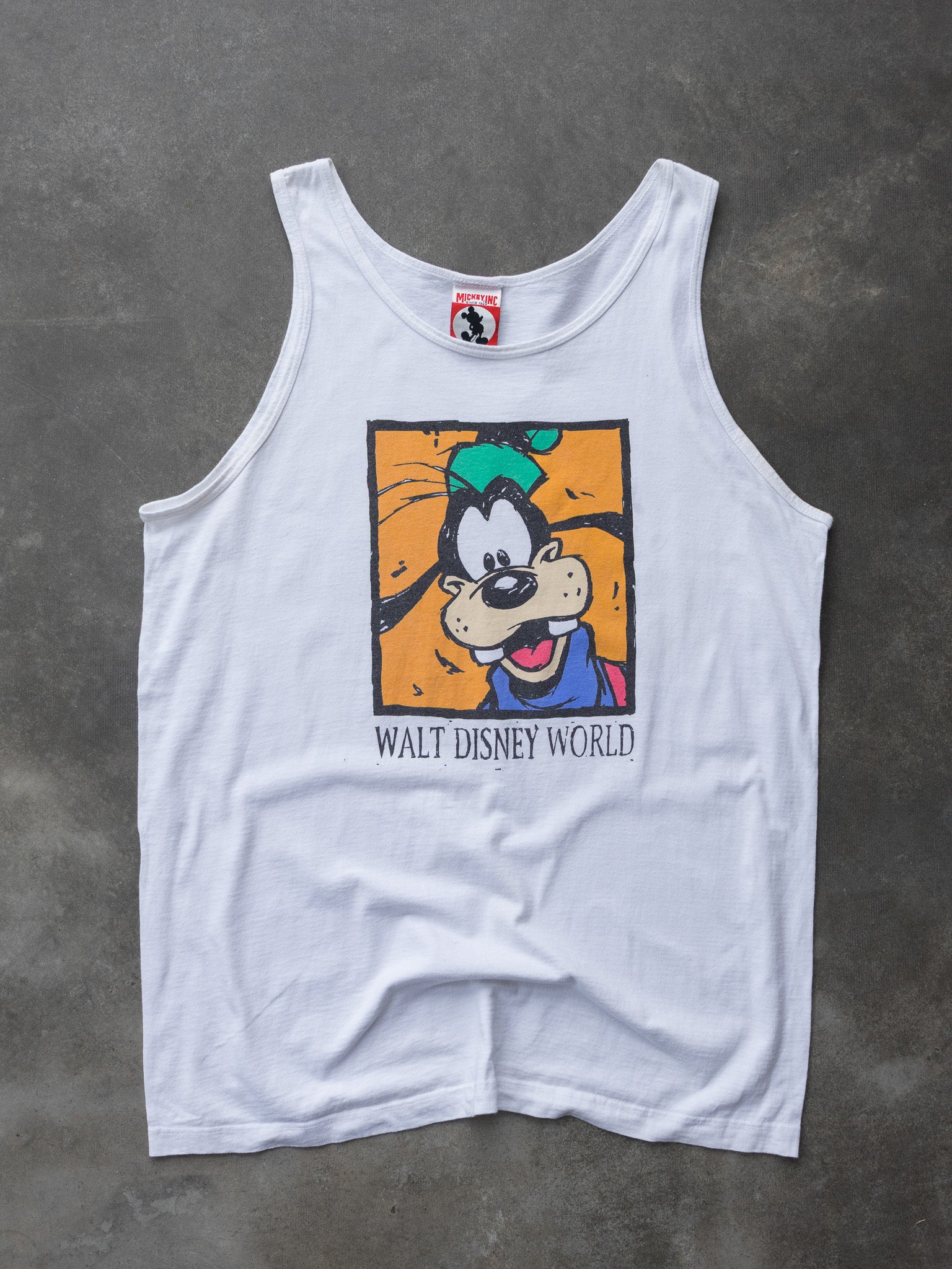 Vintage Disney Goofy Walt Disney World Singlet (XL)